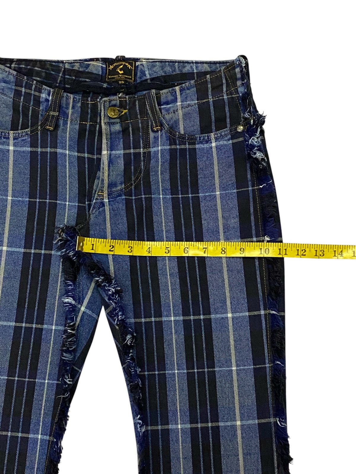 Vivienne Westwood 💃Rare🔥Vivienne Westwood Anglomania With Frayed Seams Denim Size 28" / US 6 / IT 42 - 21 Thumbnail