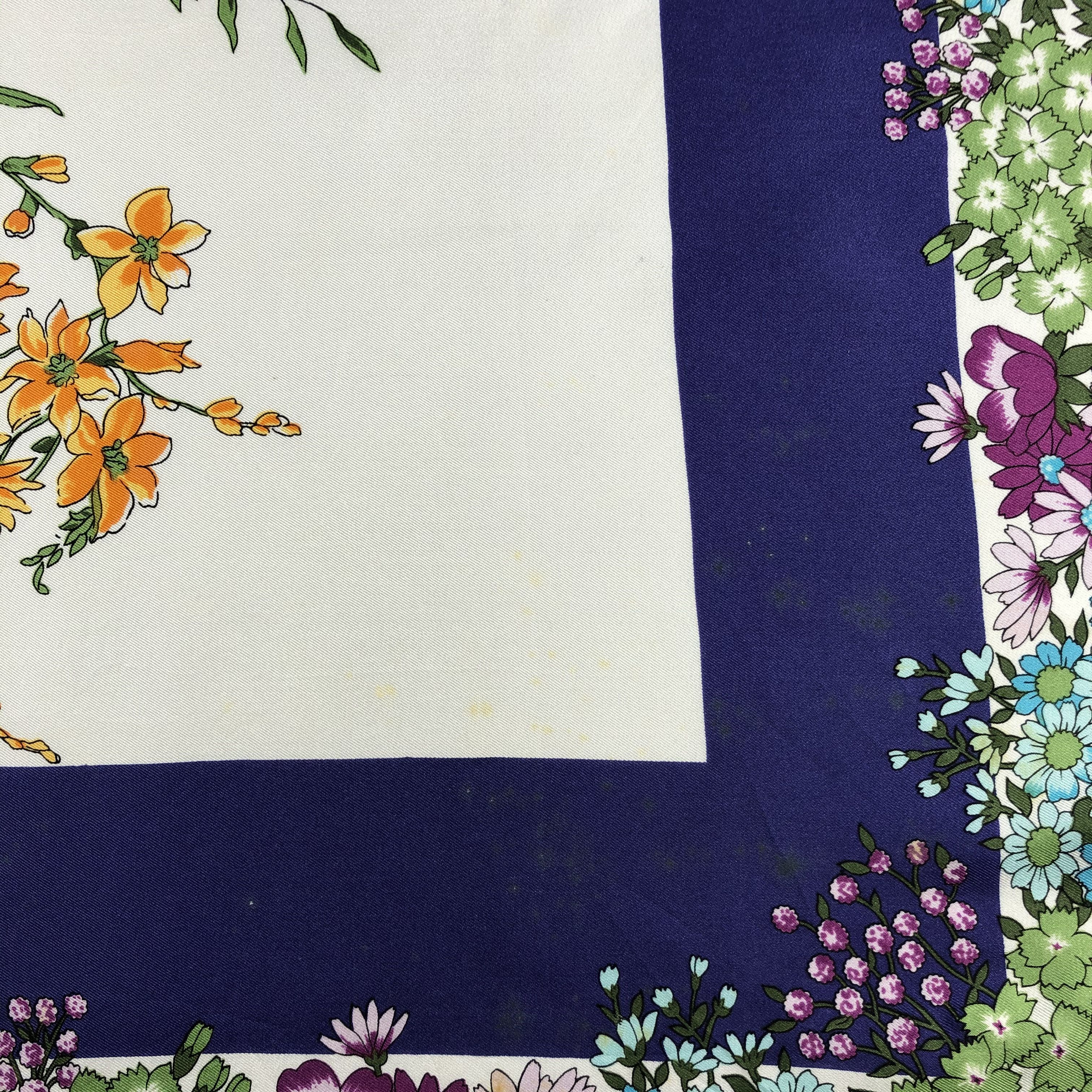 Vintage Vintage Silk Scarf Size ONE SIZE - 6 Thumbnail