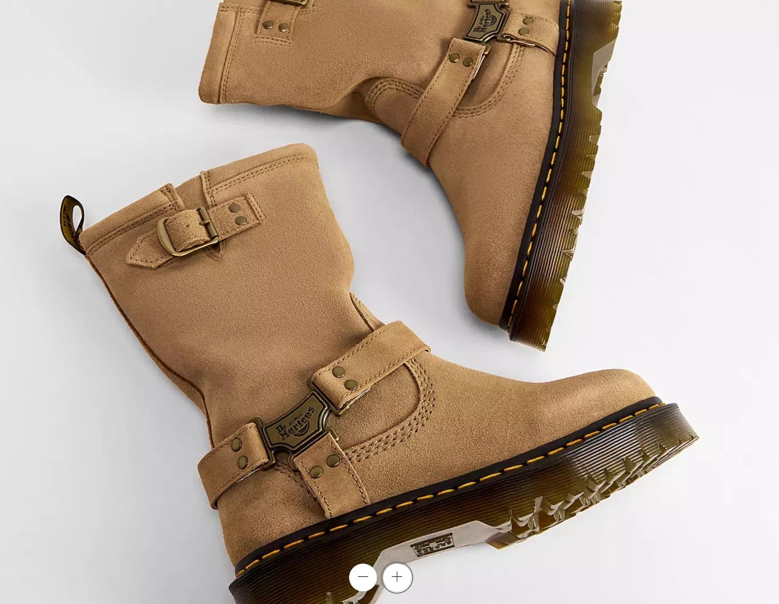Dr. Martens DR. MARTENS Anistone Hi Harness Biker Boots Size US 10 / EU 43 - 6 Thumbnail