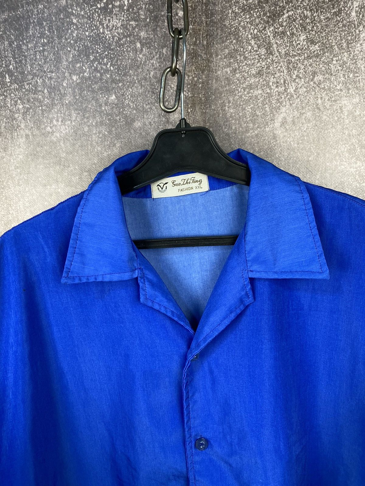 Vintage Vintage y2k identic buttons shirt fire skull men’s M short Size US XL / EU 56 / 4 - 5 Thumbnail