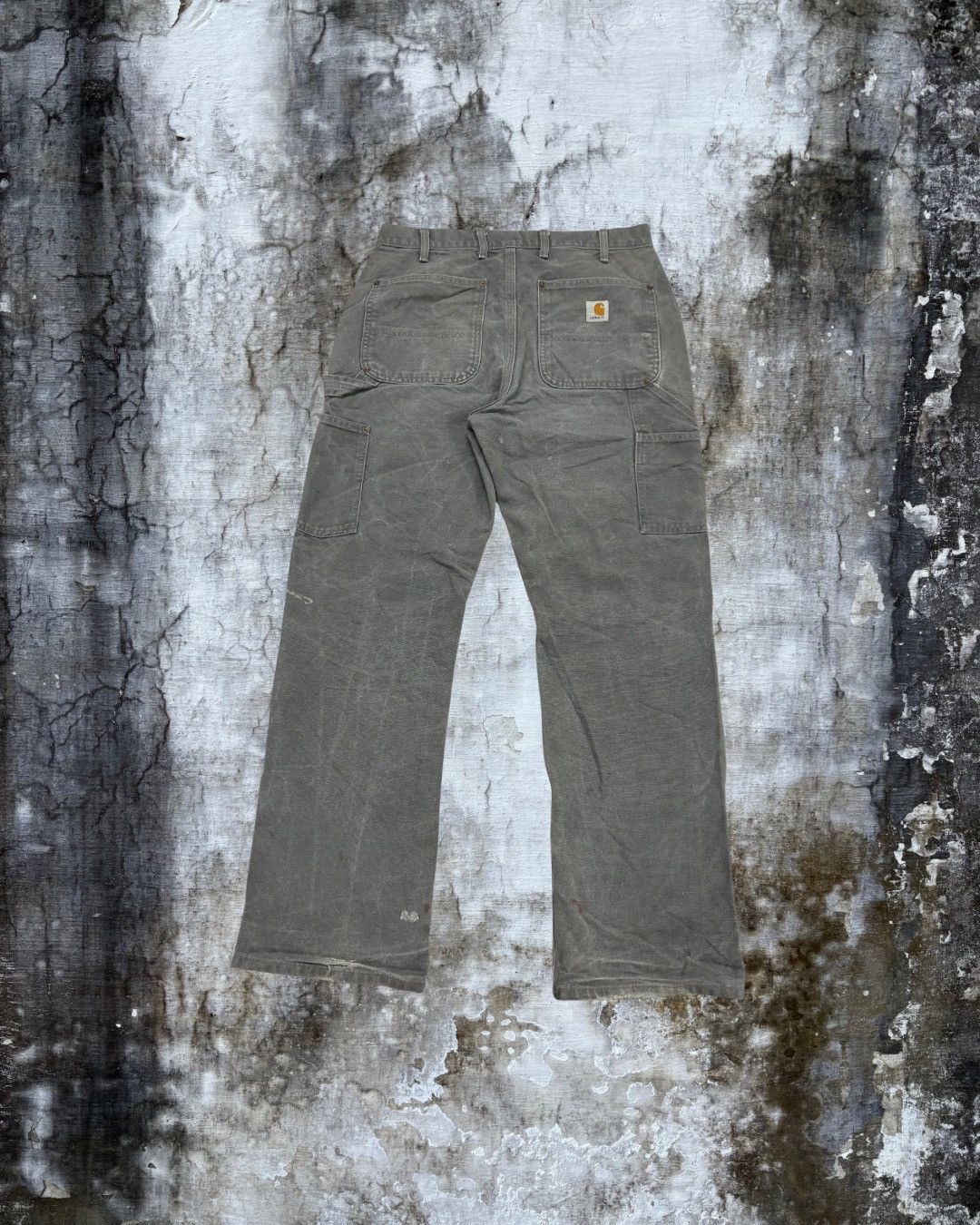 Carhartt Grey Carhartt Double Knee Pants - EB136 Size US 32 / EU 48 - 4 Thumbnail