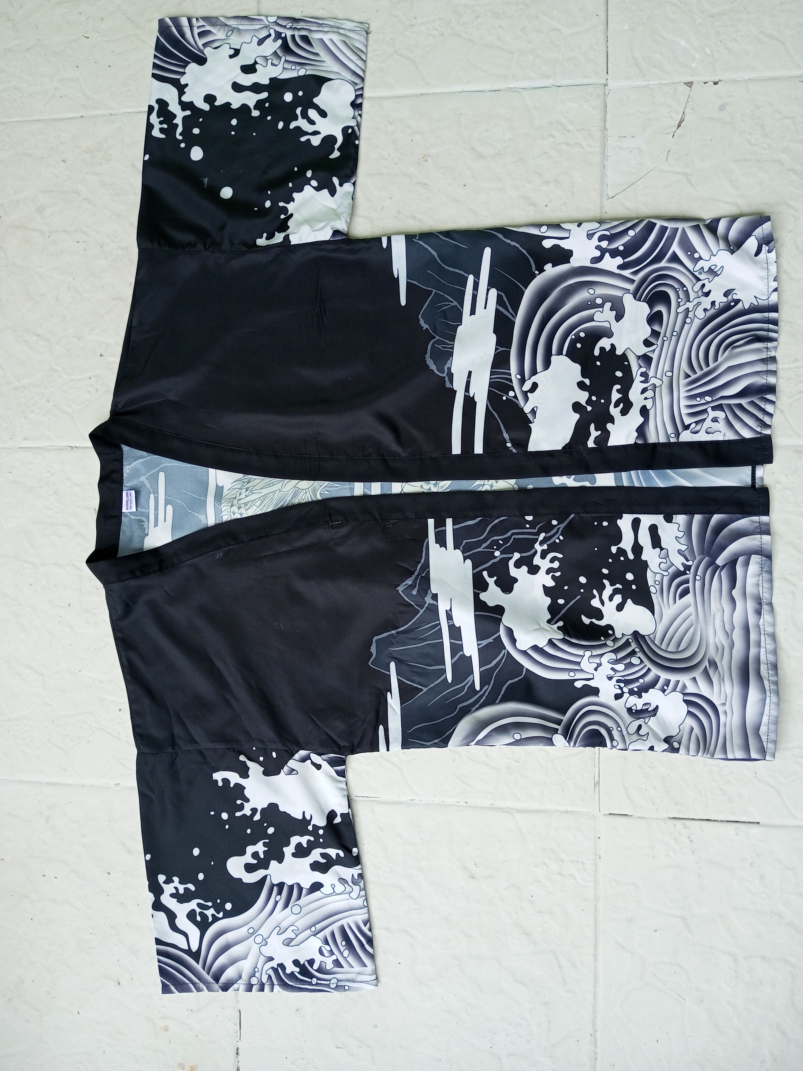 Japanese Brand Vintage kimono Japan dragon all over print Size US L / EU 52-54 / 3 - 8 Thumbnail