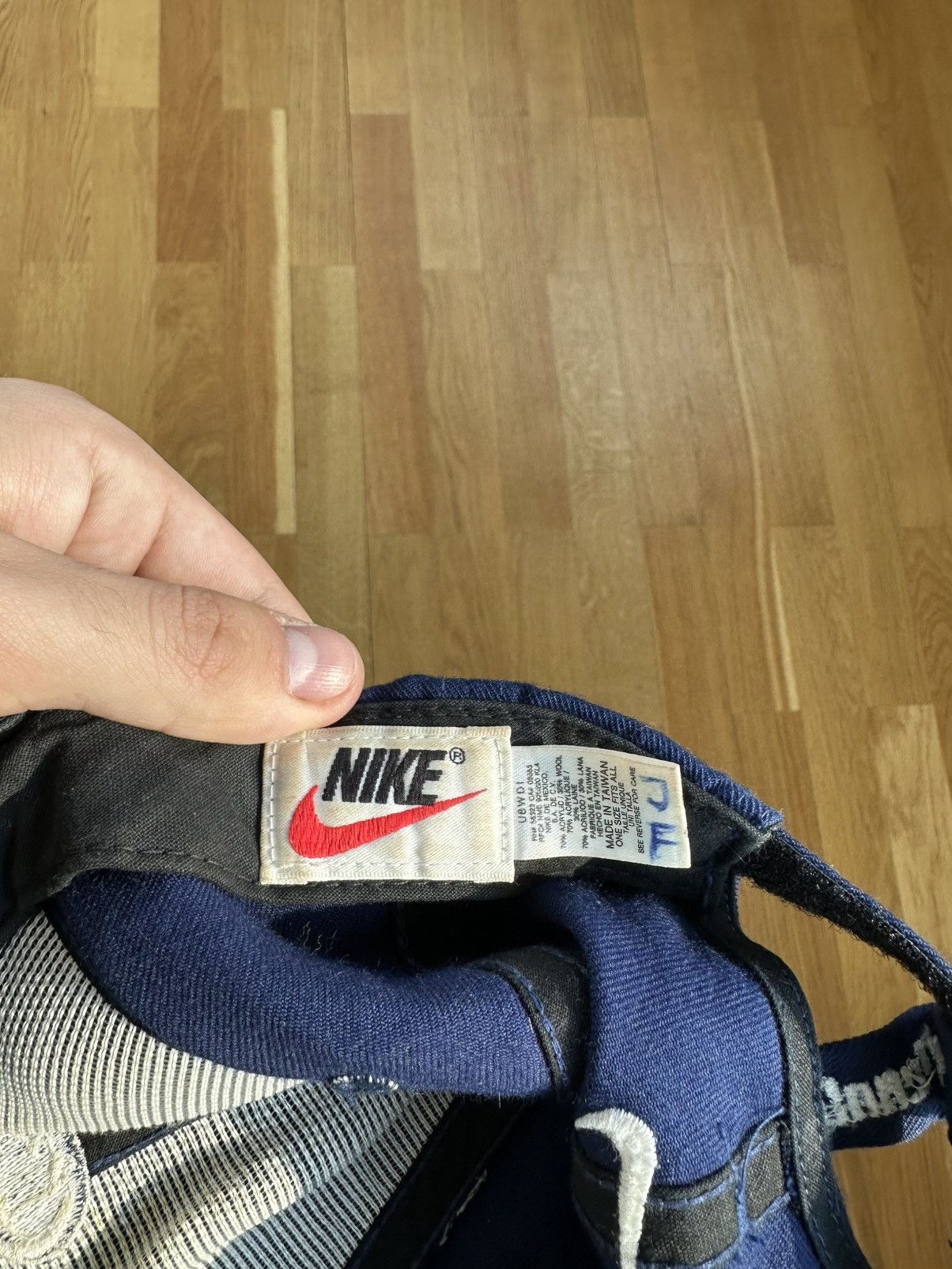 Nike Vintage Nike PennState Cap Blue Logo Size ONE SIZE - 10 Thumbnail