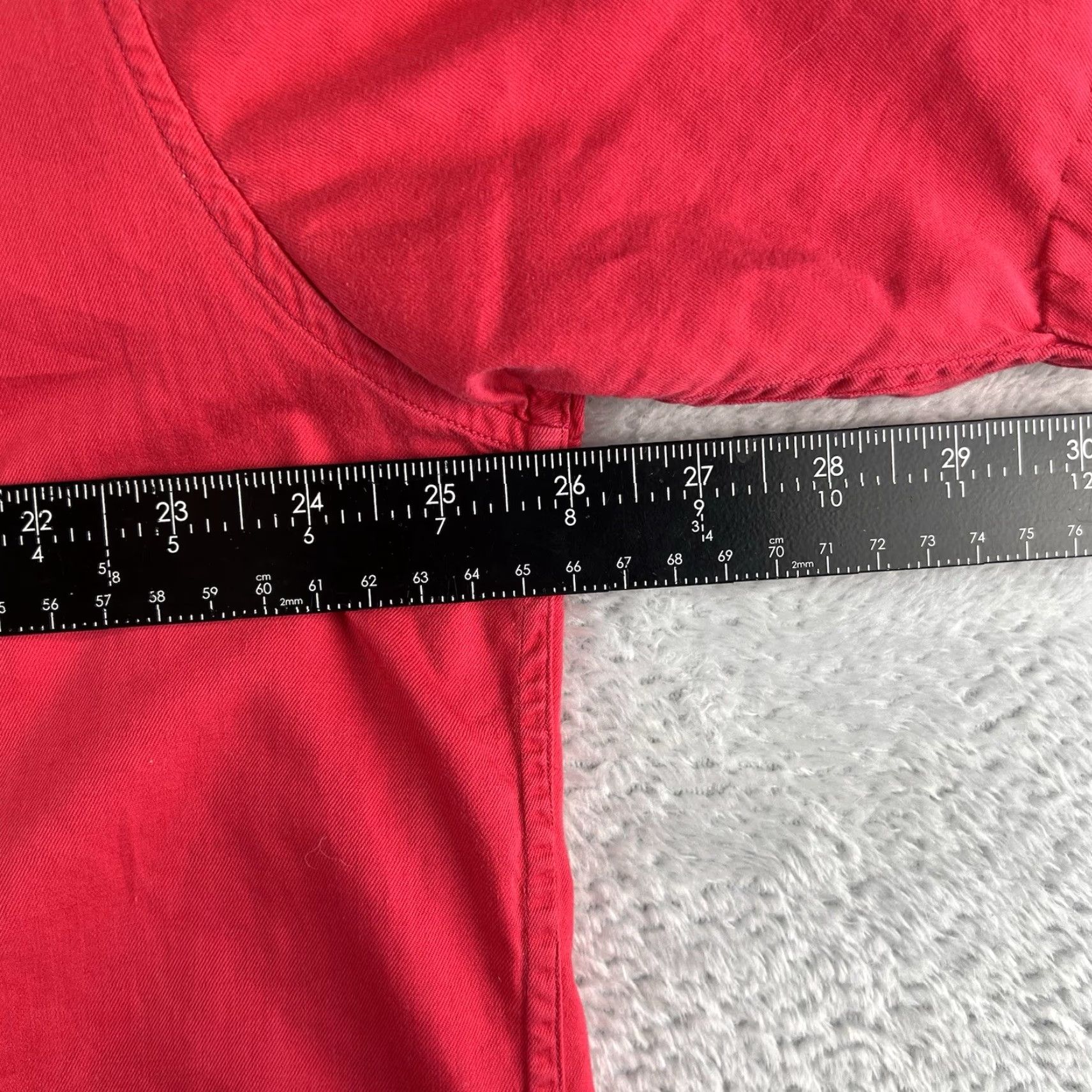 Vintage VTG Ducks Unlimited Shirt Button-Up Mens L Red Short Sleeve Hunting 80s 90s DU Logo Embroidered Reading Size US L / EU 52-54 / 3 - 6 Thumbnail