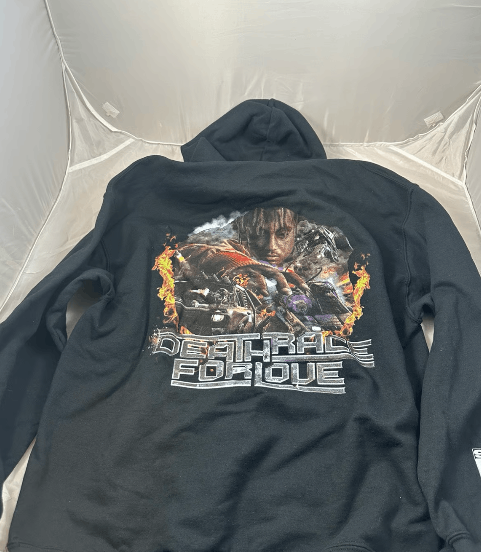 999 Club Juice Wrld Death Race Black Size US L / EU 52-54 / 3 - 2 Thumbnail