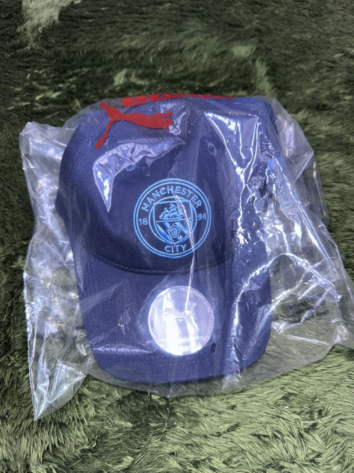 Puma [OS] puma mancity mcfc embroidery logo cap navy Size ONE SIZE - 7 Thumbnail