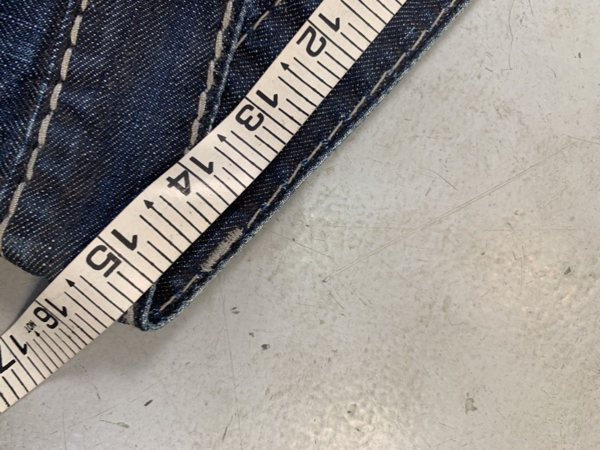 Japanese Brand Vintage Evisu inspired denim bootcut fit Size US 30 / EU 46 - 9 Thumbnail