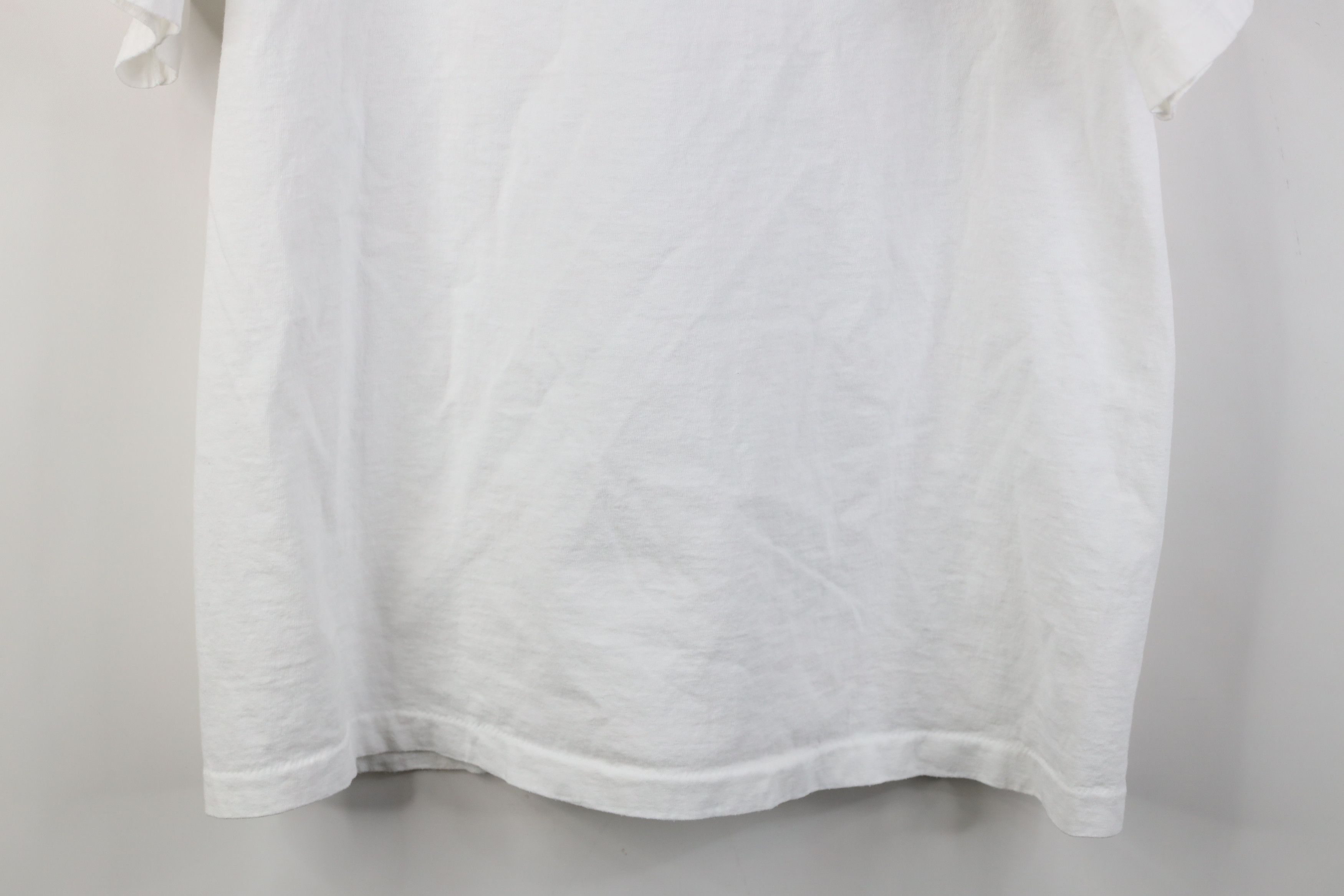 Dickies Vintage 90s Dickies Blank Heavyweight Cotton T-Shirt White Size US L / EU 52-54 / 3 - 12 Thumbnail