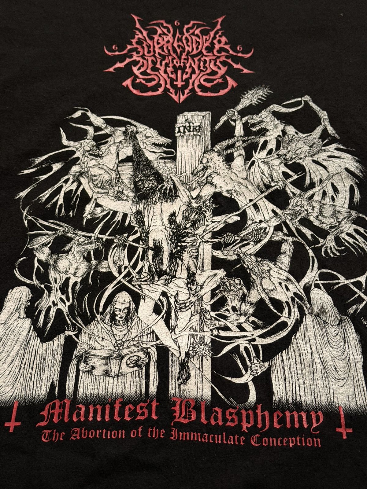 Band Tees Surrender of Divinity Manifest Blasphemy Size US XL / EU 56 / 4 - 5 Thumbnail