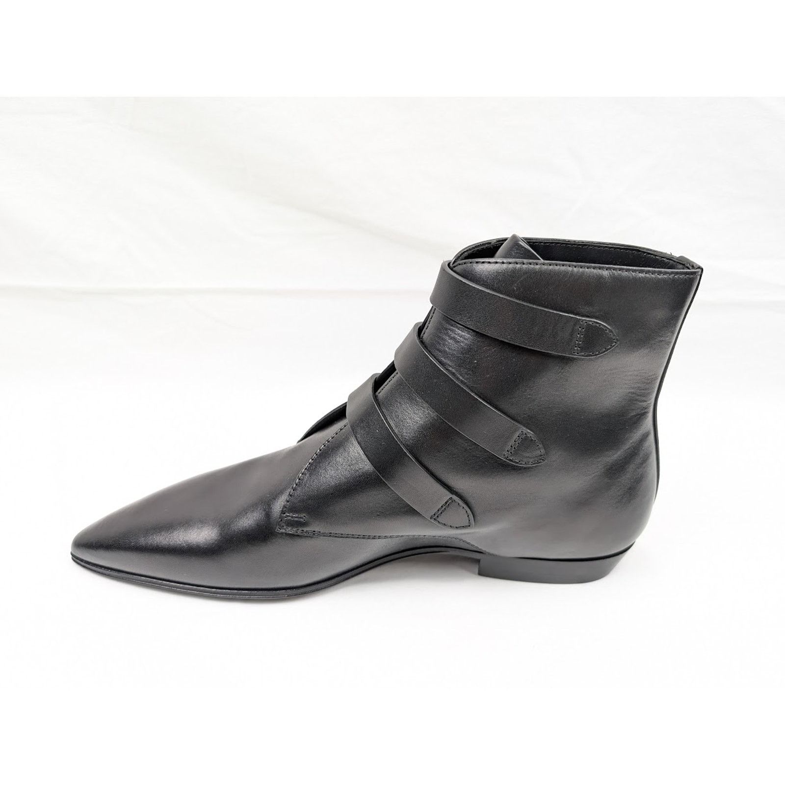 Saint Laurent Paris o1rshd1 Goth 15 Boots in Nero Size US 8.5 / EU 41-42 - 8 Thumbnail
