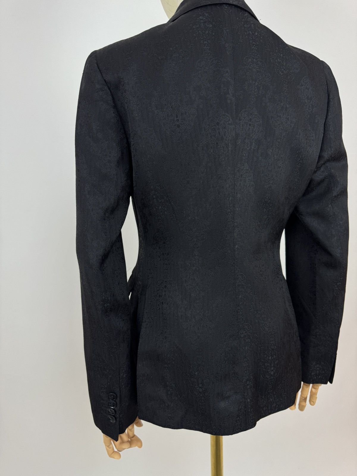 Designer × Tagliatore TAGLIATORE Womens Blazer Night Cocktail Smoking Jacket Size XS / US 0-2 / IT 36-38 - 11 Thumbnail