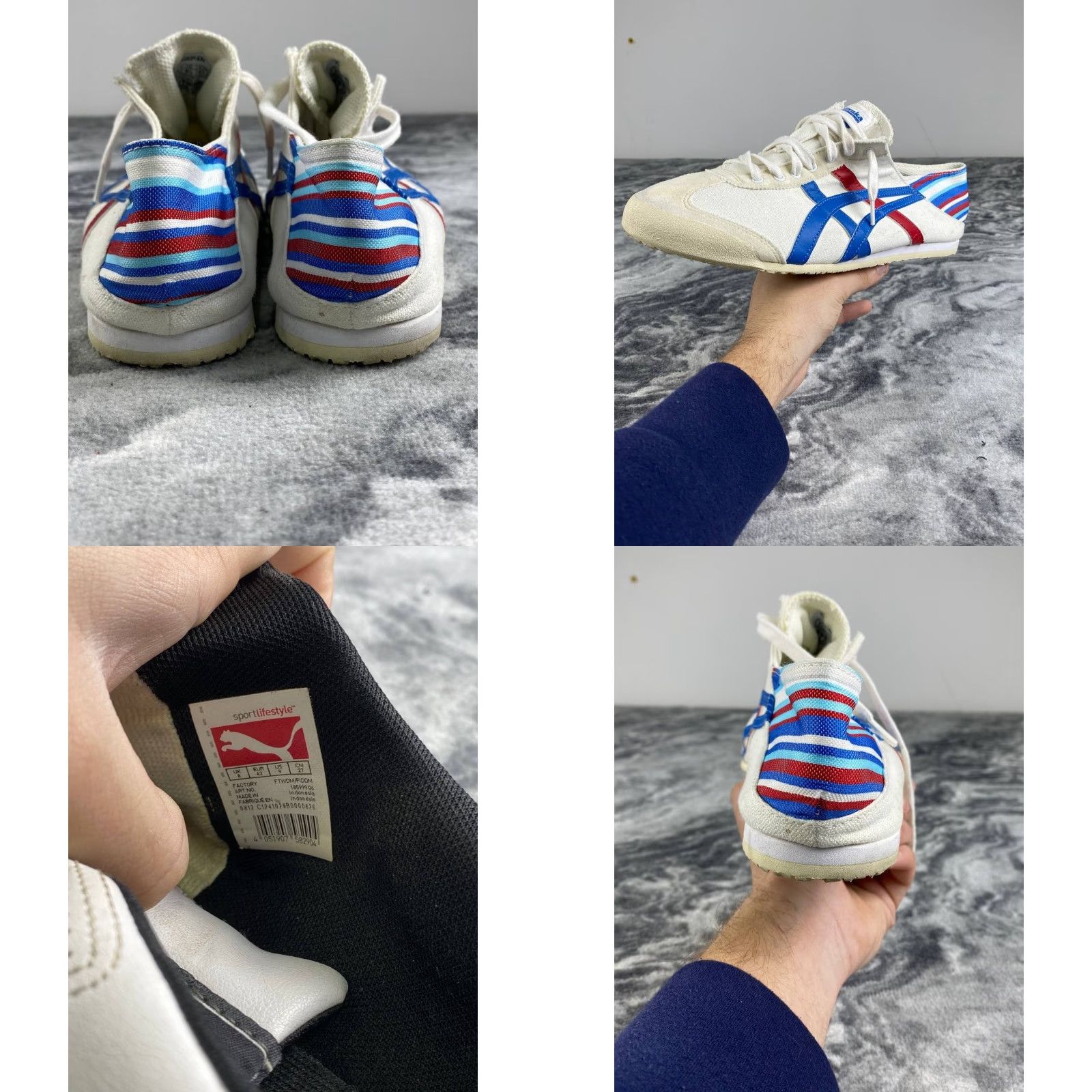 Onitsuka Tiger Onitsuka Tiger Mexico 66 Sneakers Men US 9.5 White Leather Low Top Casual Shoes Size US 10 / EU 43 - 8 Thumbnail