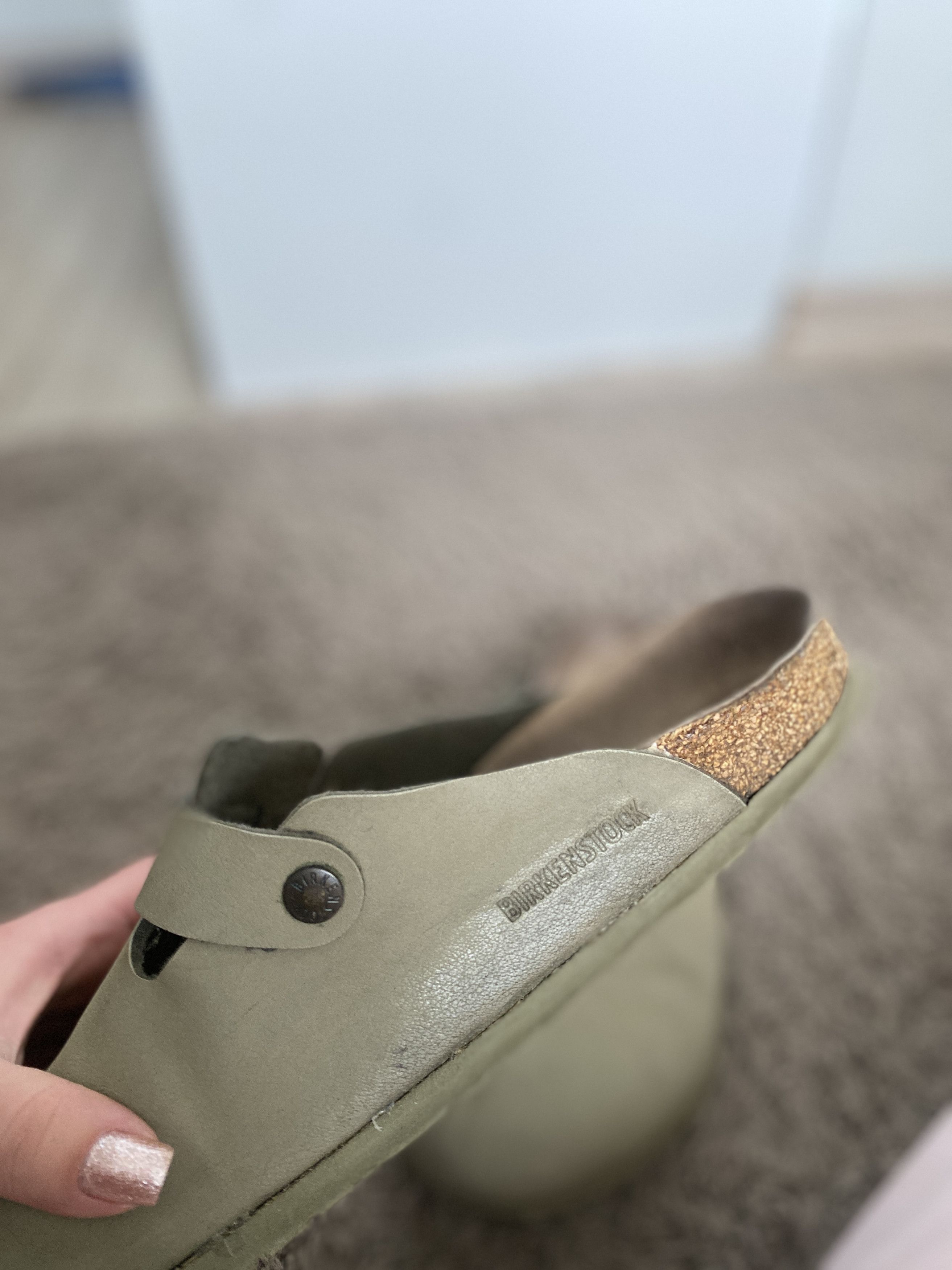Birkenstock Birkenstock Boston distressed clog shoes Size US 11 / EU 44 - 4 Thumbnail