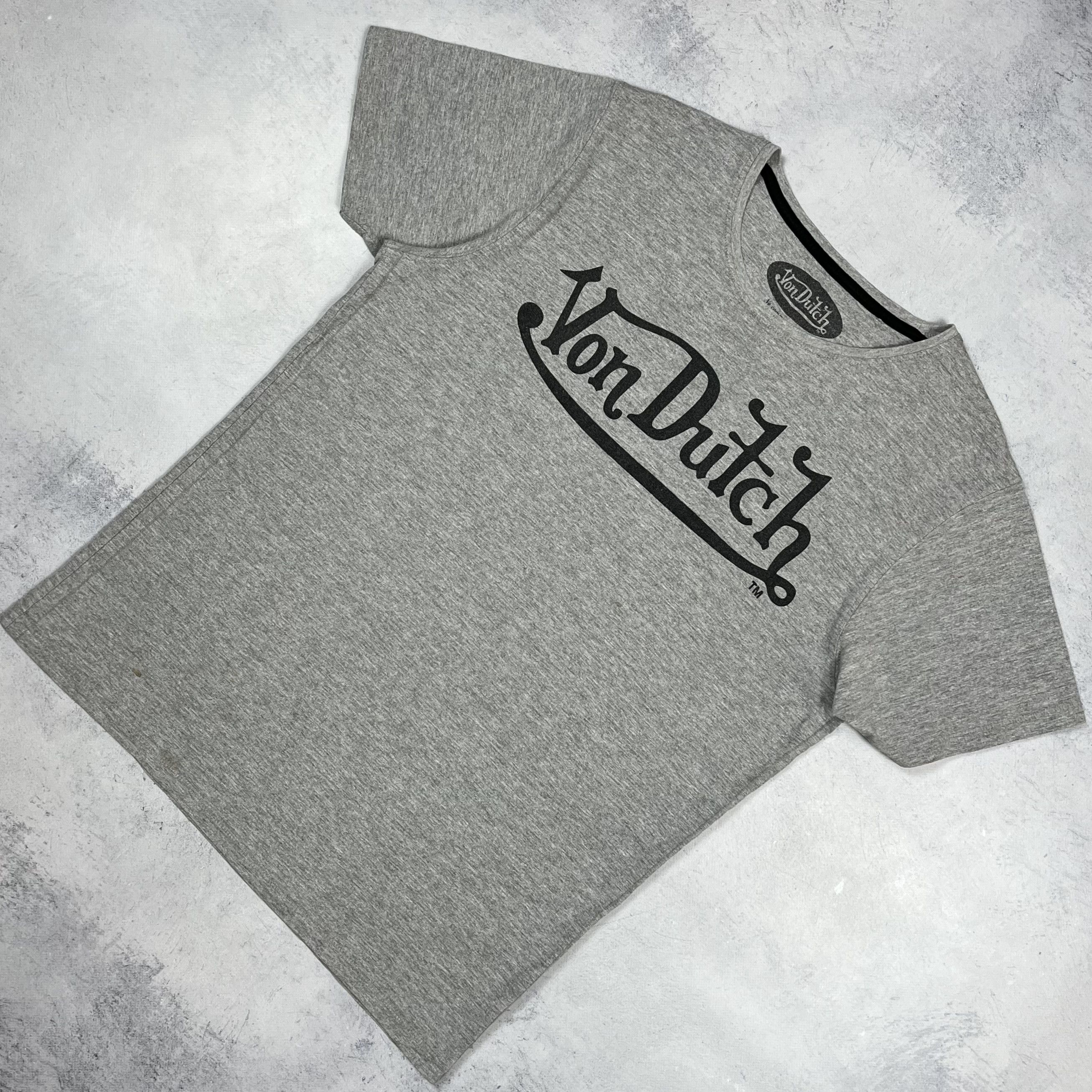 Von Dutch Vintage Von Dutch Y2K Big Logo T Shirt 00’s Size US L / EU 52-54 / 3 - 1 Thumbnail