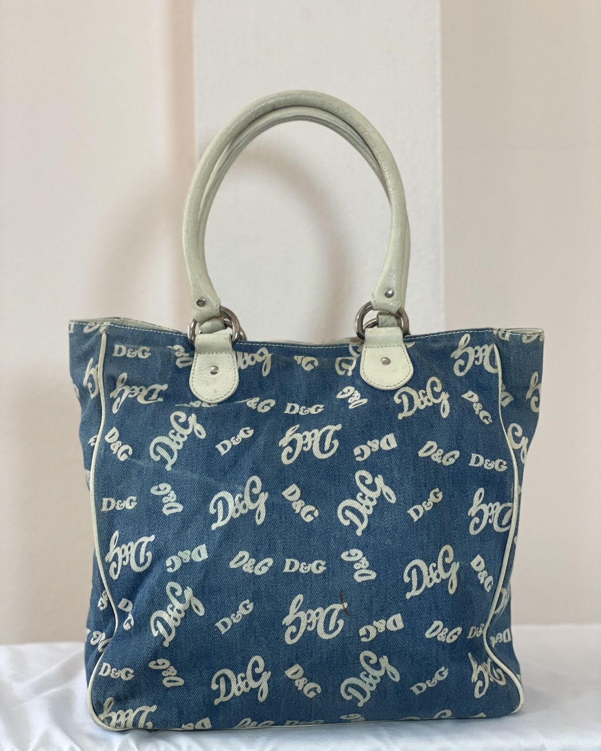 Dolce & Gabbana D&G Tote Bag Denim Size ONE SIZE - 2 Thumbnail