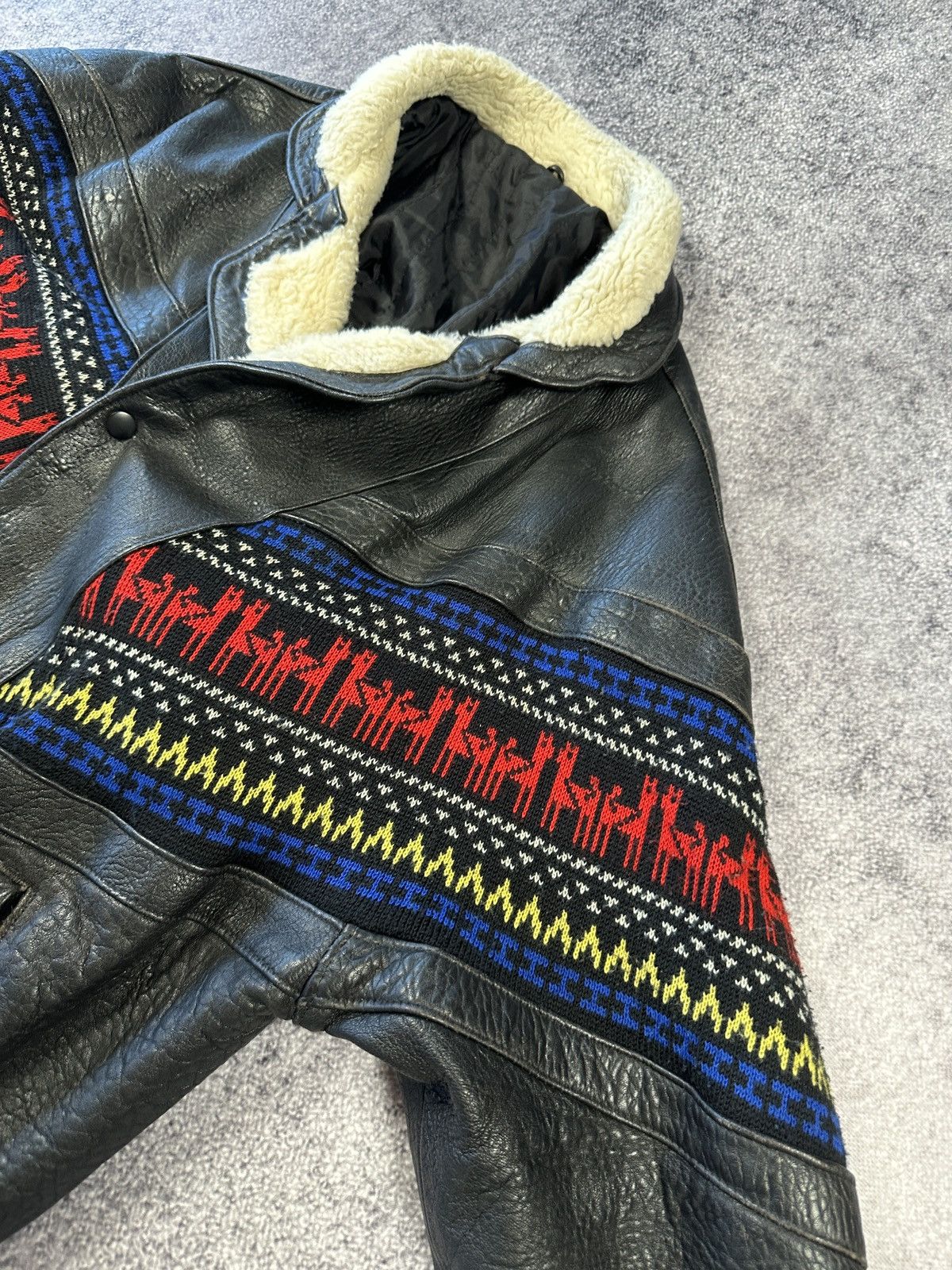 Vintage Y2K Vintage Leather Jacket Streetwear Rare Casual Black USA Size US M / EU 48-50 / 2 - 3 Thumbnail