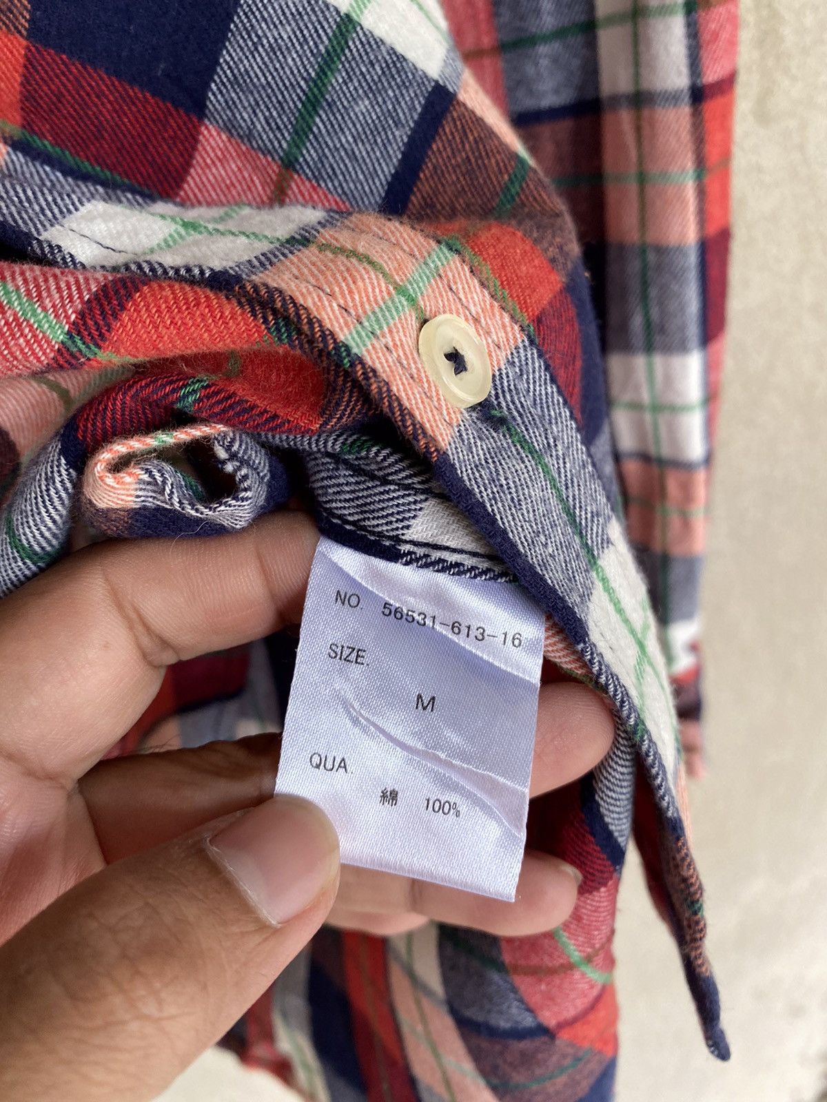 Ciaopanic Ciaopanic Plaid Tartan Flannel Shirt Button Up Size US S / EU 44-46 / 1 - 5 Thumbnail