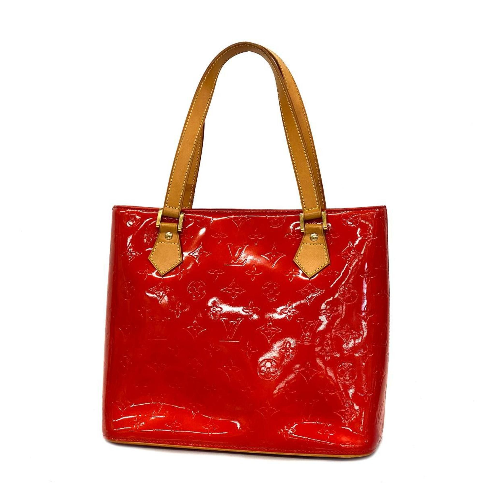Louis Vuitton Louis Vuitton Tote Bag Vernis Houston M91092 Rouge Ladies Size ONE SIZE - 1 Thumbnail