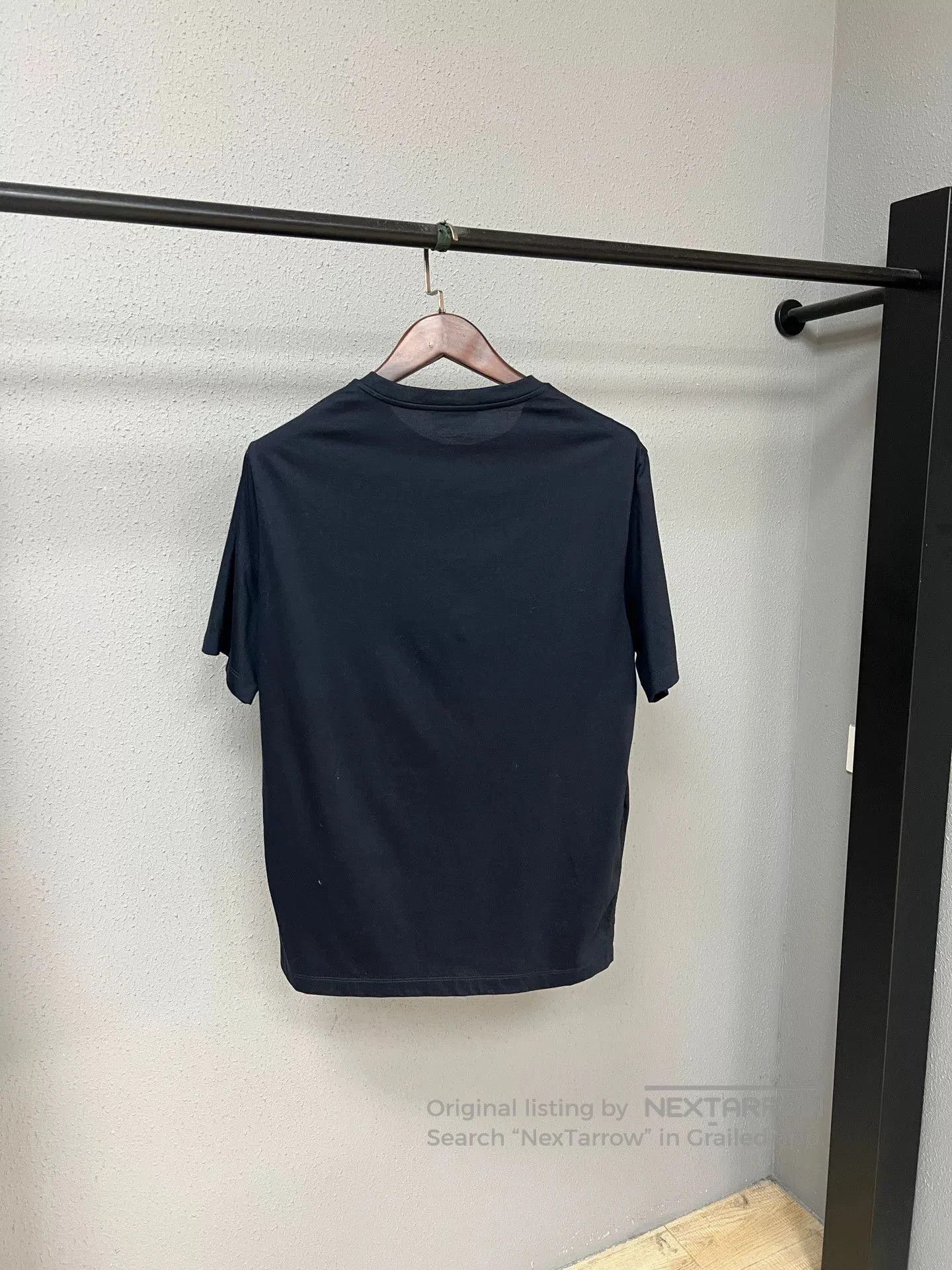 Hermes hermes short sleeve shirt in navy blue. Size US L / EU 52-54 / 3 - 2 Thumbnail