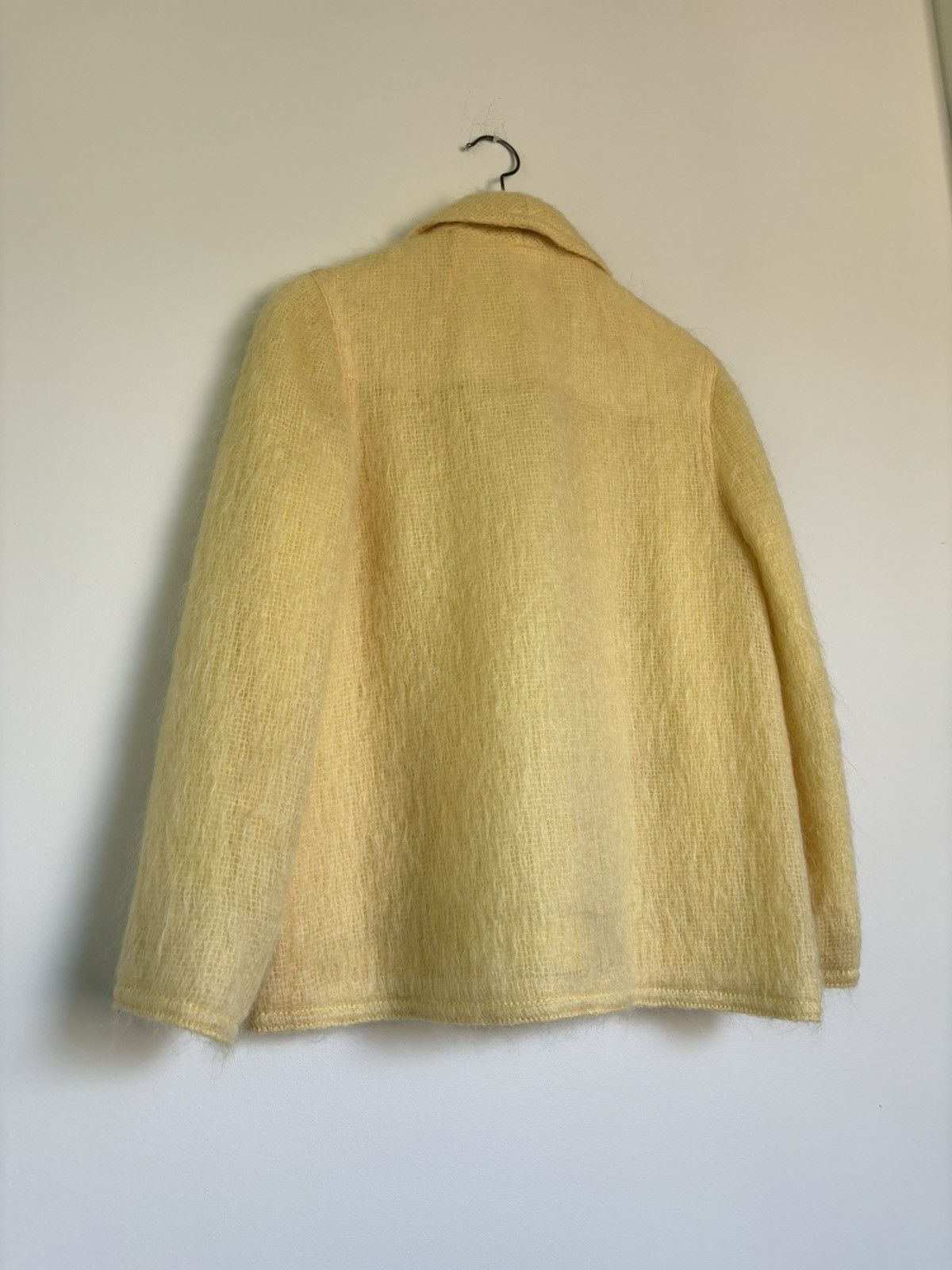 Vintage Vintage Mohair Jacket Blazer Bardolino England Loose Knit Size S / US 4 / IT 40 - 11 Thumbnail