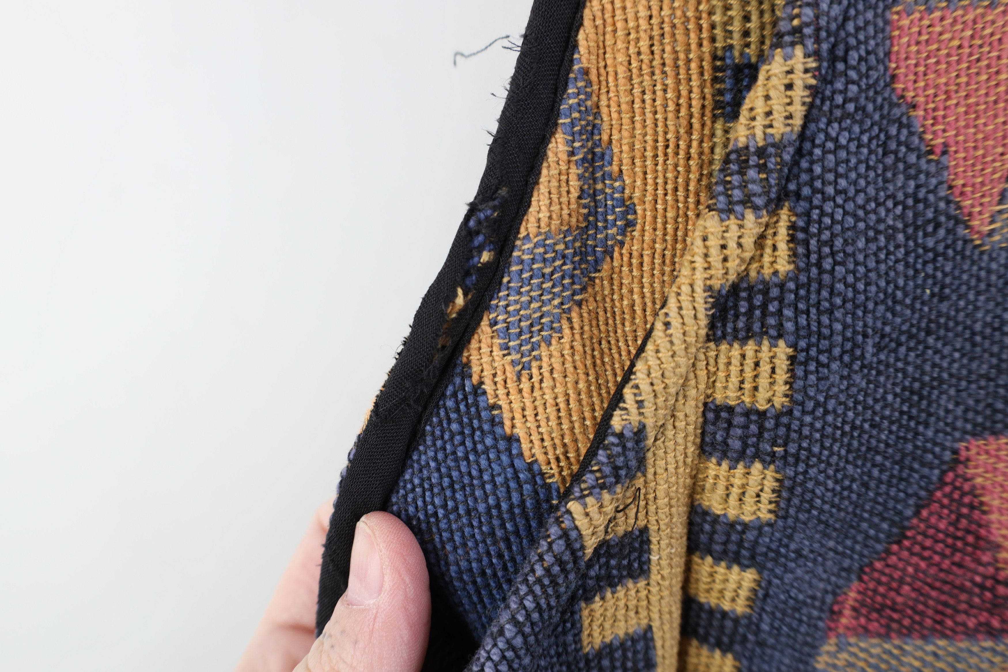 Vintage Vintage 90s Streetwear Fringed Western Blanket Vest Jacket Size S / US 4 / IT 40 - 11 Thumbnail