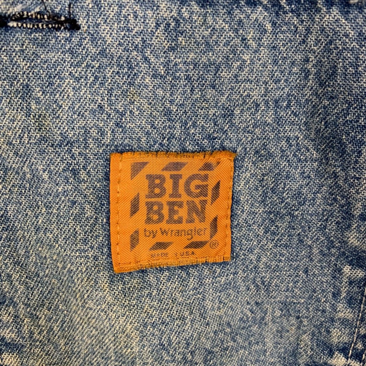 Japanese Brand BIG BEN by Wrangler Blanket Lined Denim Jacket #2141-C94 Size US M / EU 48-50 / 2 - 15 Thumbnail