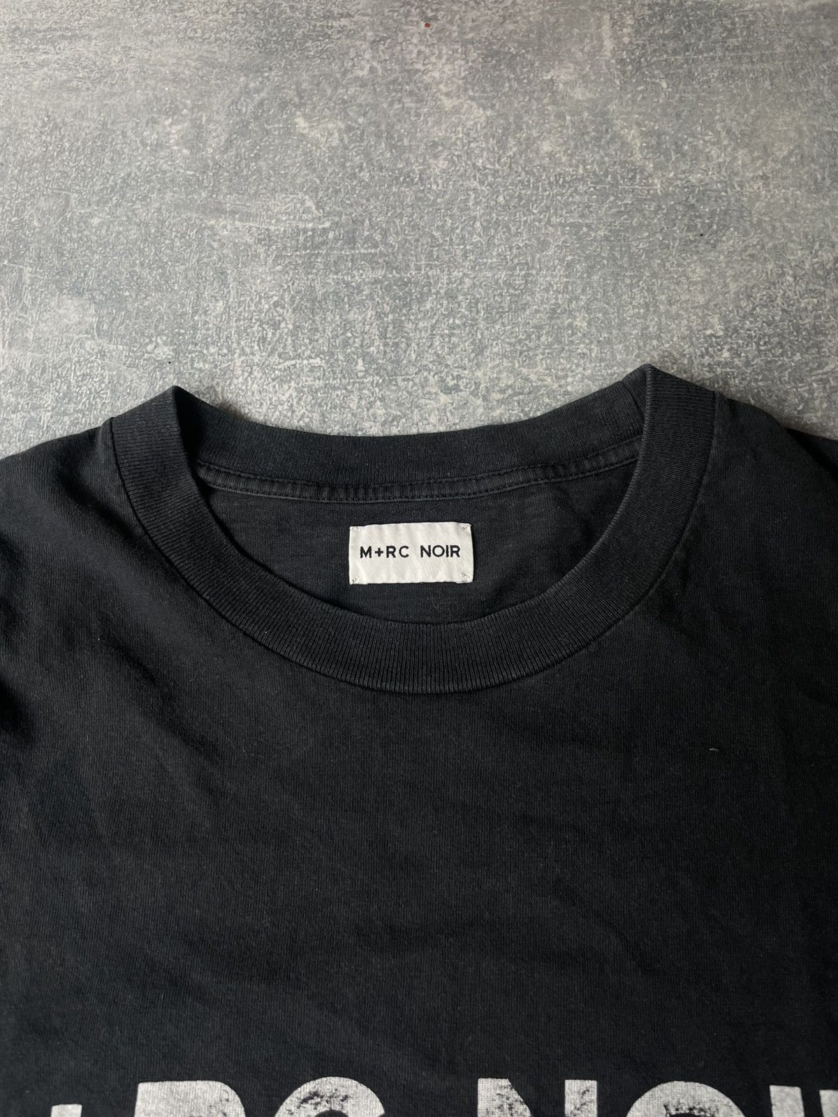 M+Rc Noir Marc Noir M+Rc Noir spring summer cute faded tee t-shirt Size US L / EU 52-54 / 3 - 3 Thumbnail