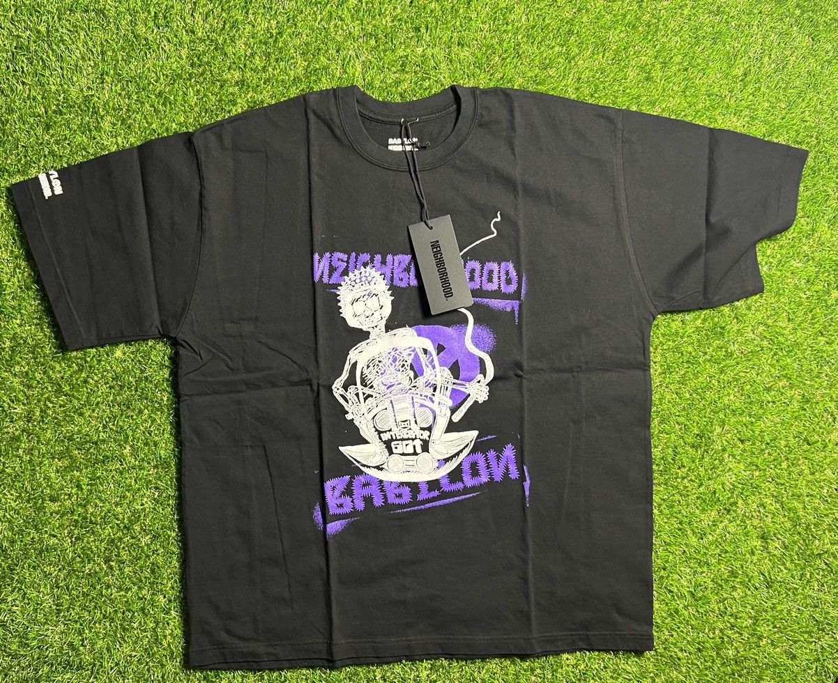Babylon × Neighborhood Neighborhood Babylon SS-2 T-Shirt Black 
