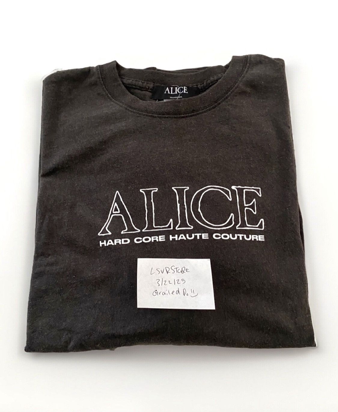 Alice Hollywood Alice Hollywood ALICIDE TOKYO Metal Long Sleeve Tee Large Size US L / EU 52-54 / 3 - 4 Thumbnail