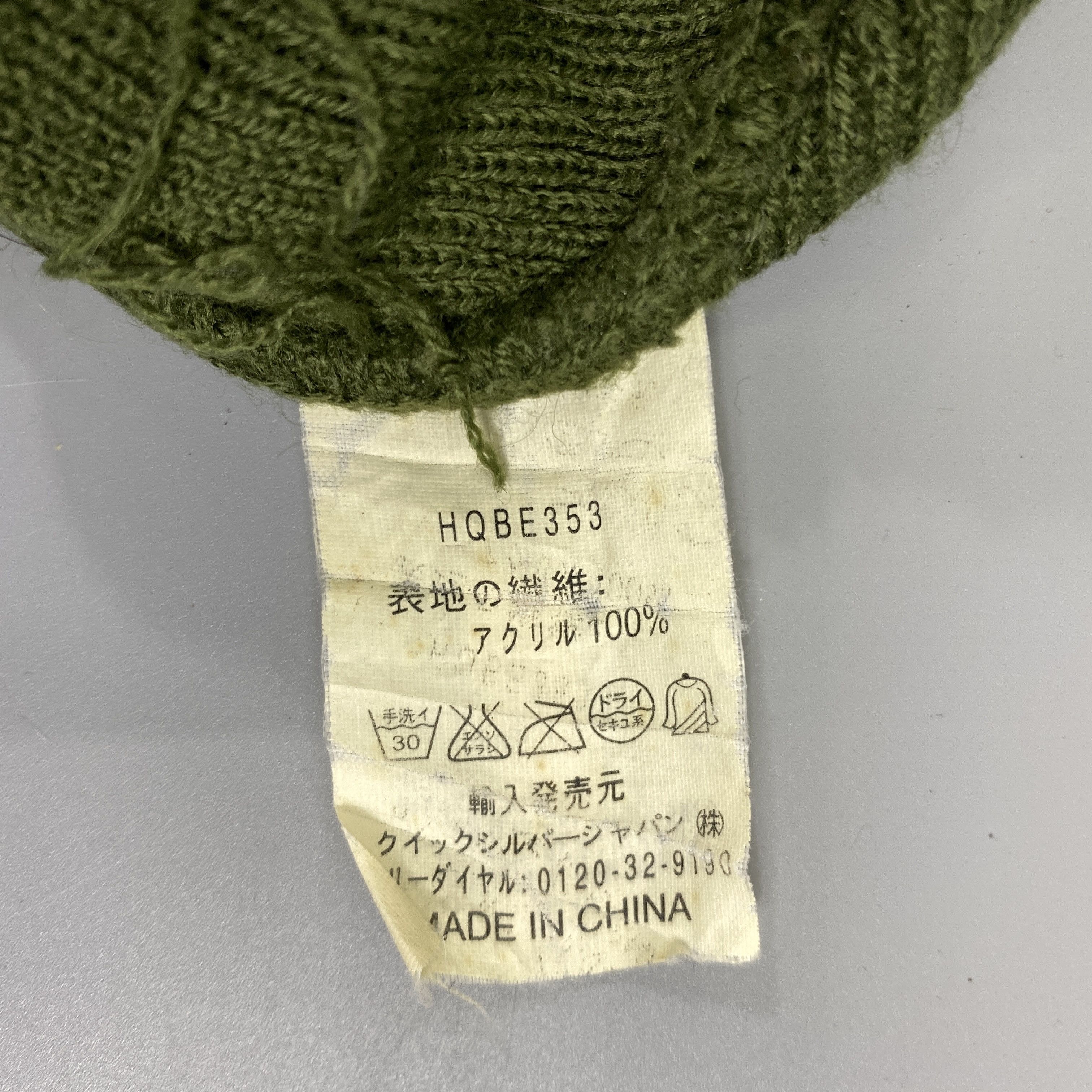 Japanese Brand Quiksilver Slouchy Beanie Hats -BN966 Size ONE SIZE - 9 Thumbnail