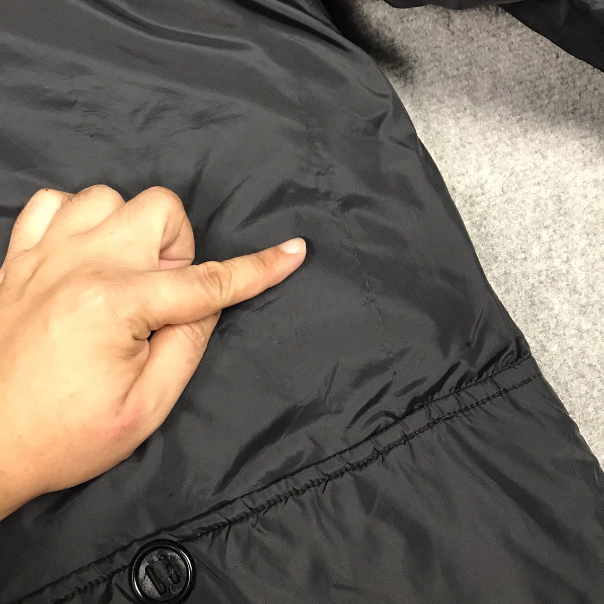 Hai Sporting Gear × Issey Miyake HAI SPORTING GEAR BY ISSEY MIYAKE BLACK OVERSIZE JACKET Size US M / EU 48-50 / 2 - 10 Thumbnail