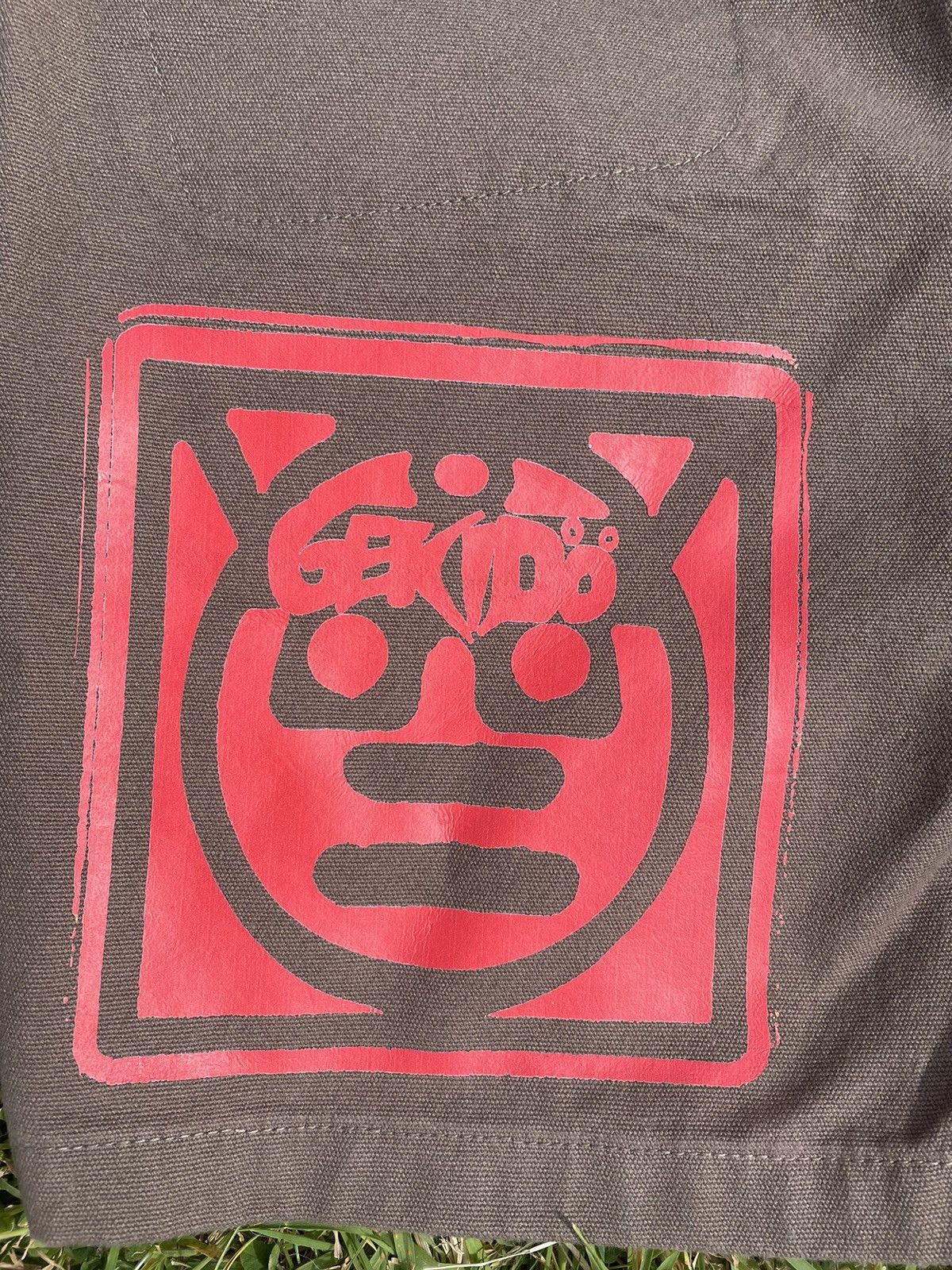 Designer × Japanese Brand GEKIDO.WORLD MOMO BROWN CANVAS SHORTS Size US 30 / EU 46 - 5 Thumbnail
