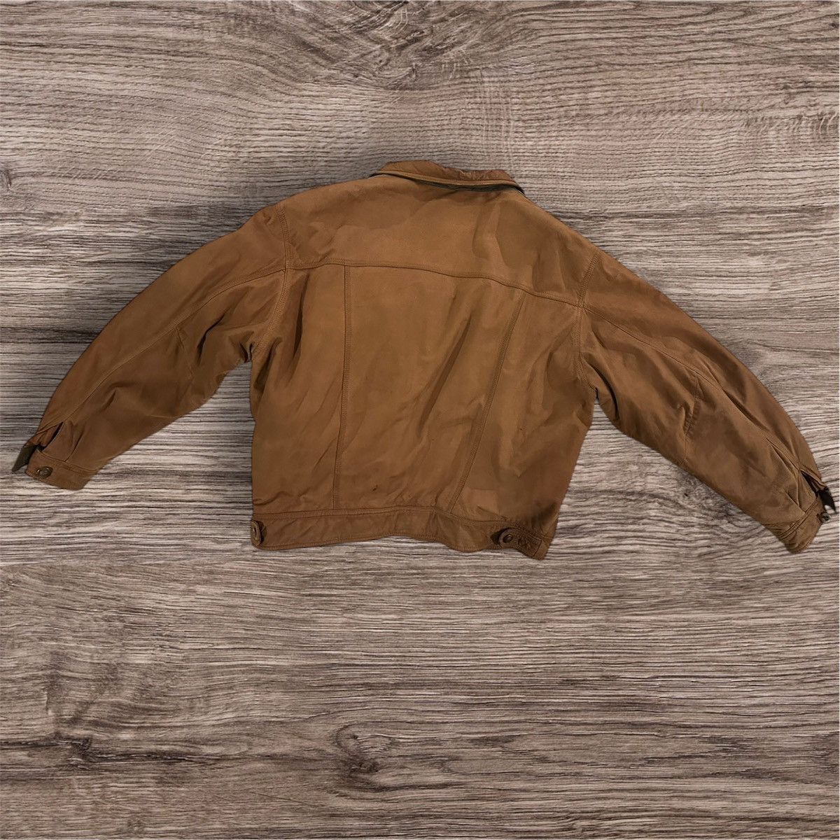 Levi's XL Levis Leather Trucker Jacket Size US XL / EU 56 / 4 - 4 Thumbnail