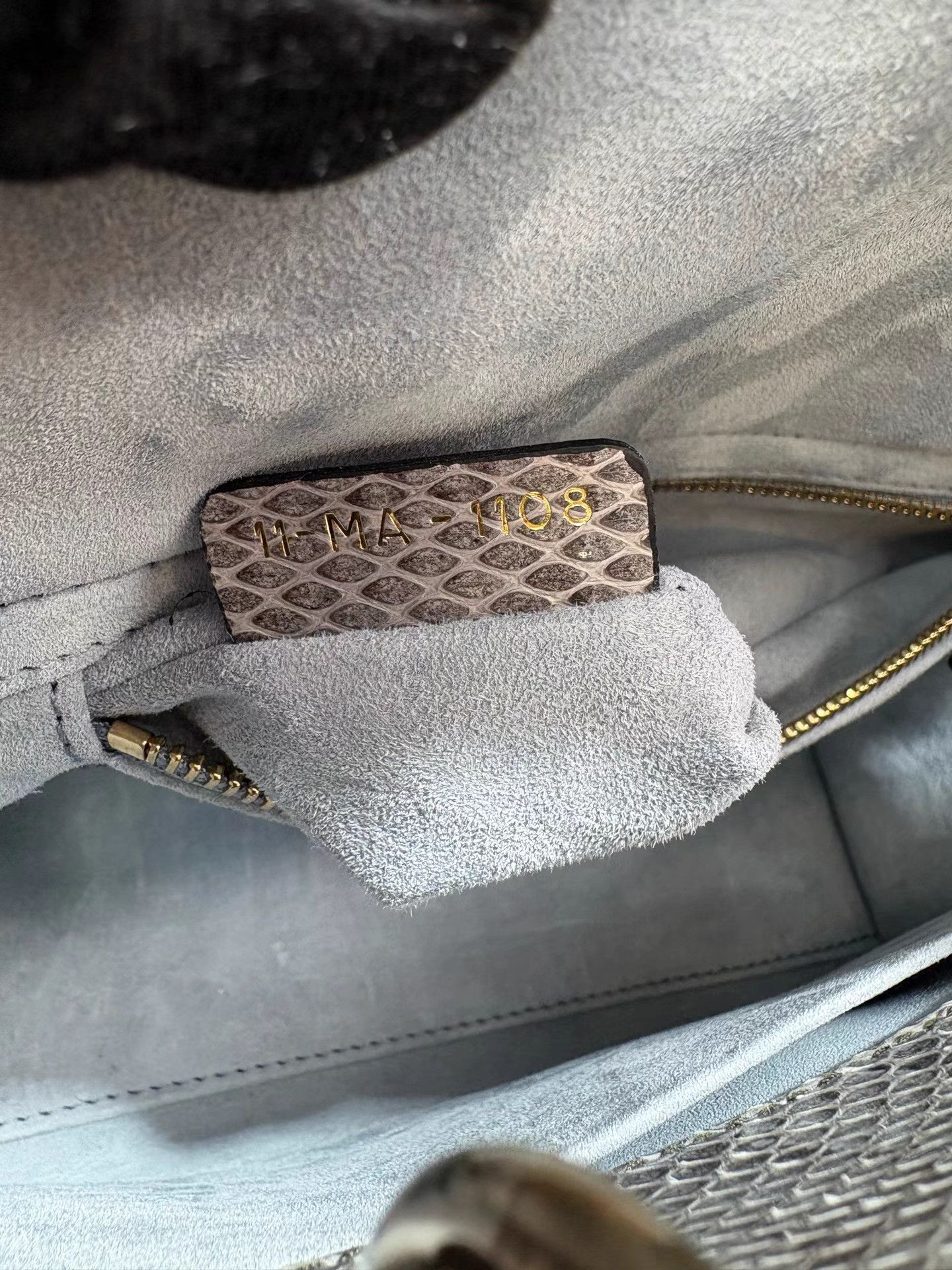 Dior DIOR Lady Dior Snakeskin 4-Grid Crossbody K1 Size ONE SIZE - 8 Thumbnail