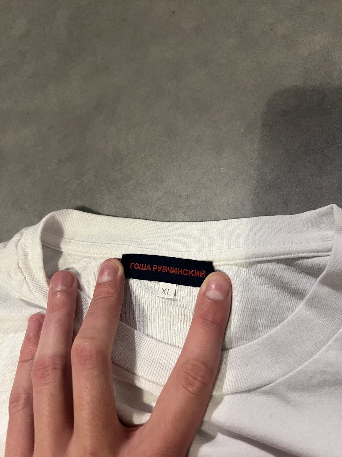 Gosha Rubchinskiy Gosha Rubchinskiy “Epic Aces” Longsleeve T shirt Size US XL / EU 56 / 4 - 5 Thumbnail