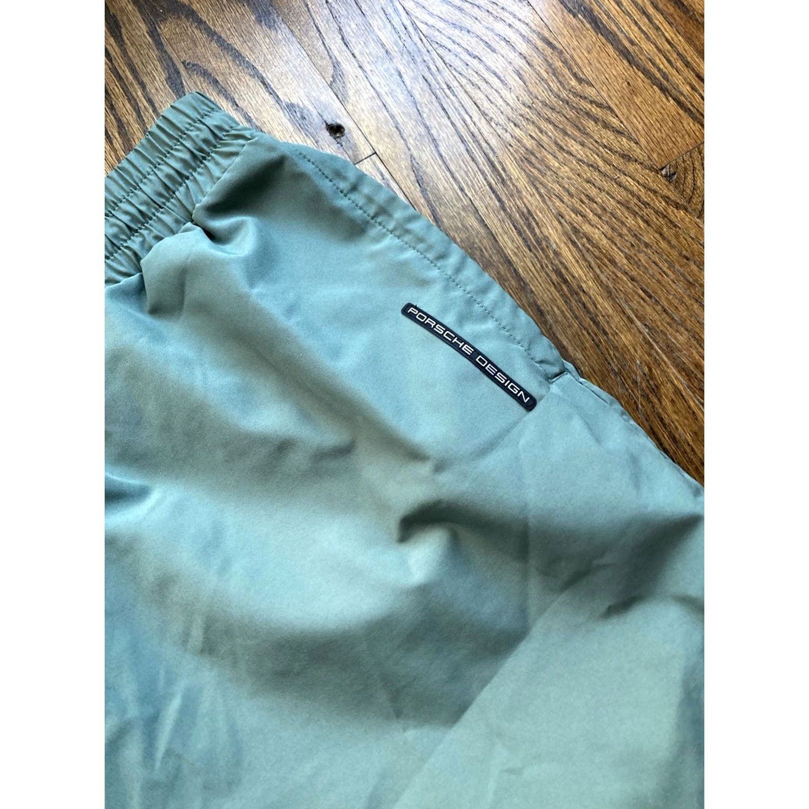 Puma PUMA Porsche Design Sweatpants Mens Size Large Green Lined Drawstrings Joggers Size US 33 - 4 Thumbnail