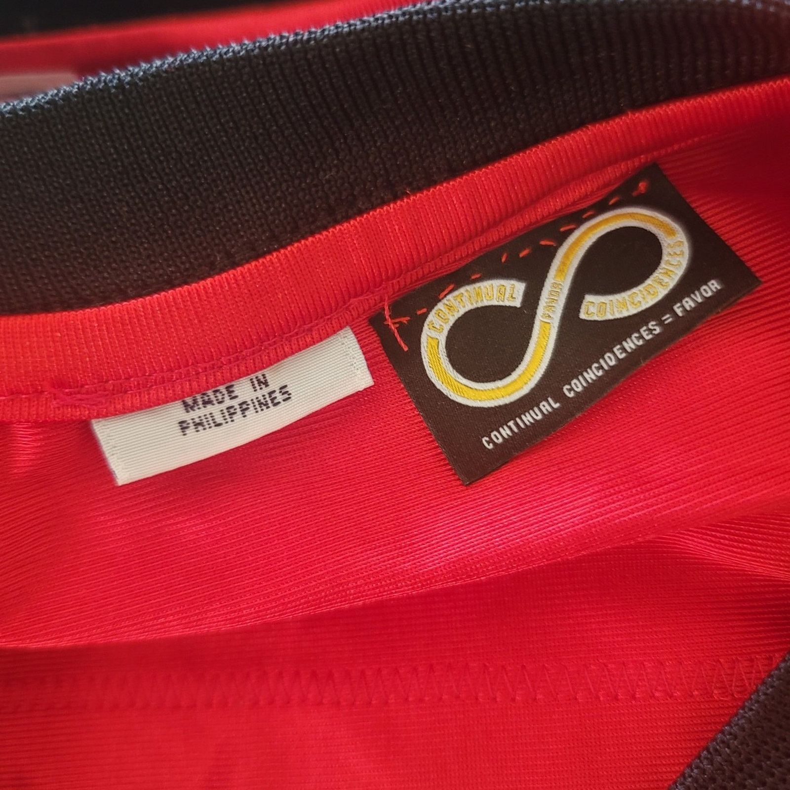 The Unbranded Brand Continual Coincidences Brand Upcycled Vtg Jersey REDEEMED Size US XL / EU 56 / 4 - 5 Thumbnail