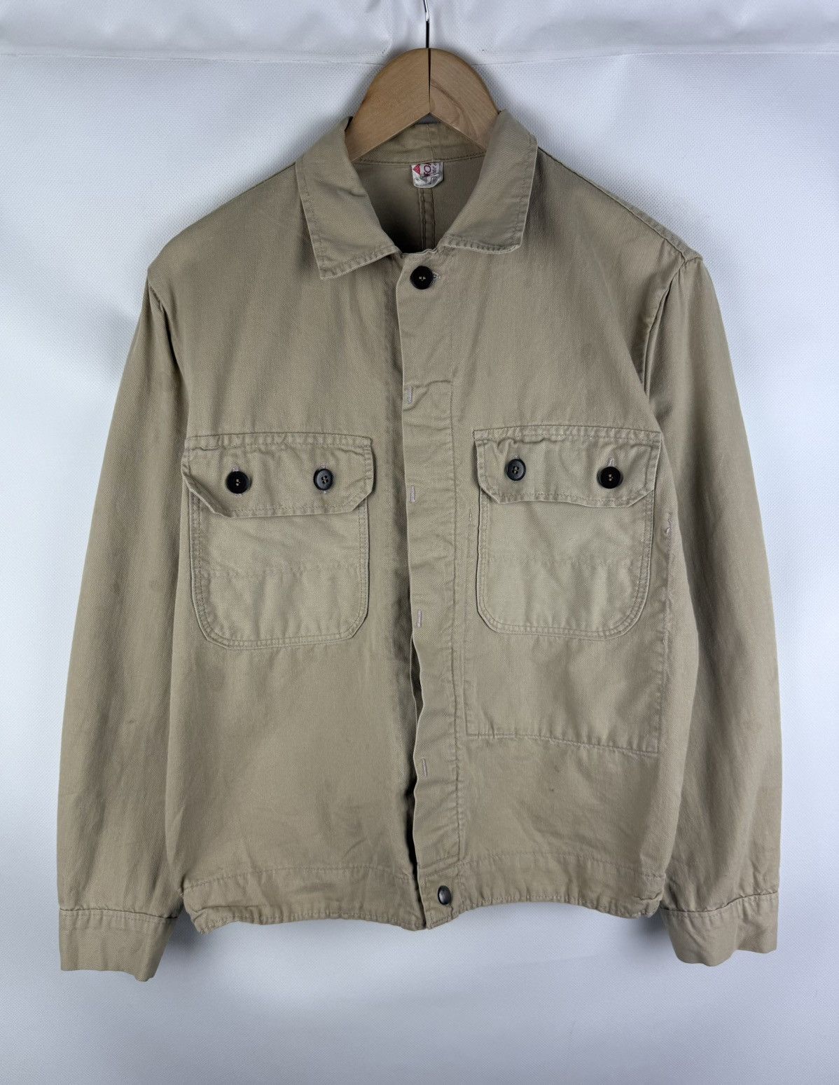 Le Laboureur Vintage Sanforize Work Overshirt Jacket Size 46 / S Size US S / EU 44-46 / 1 - 1 Thumbnail