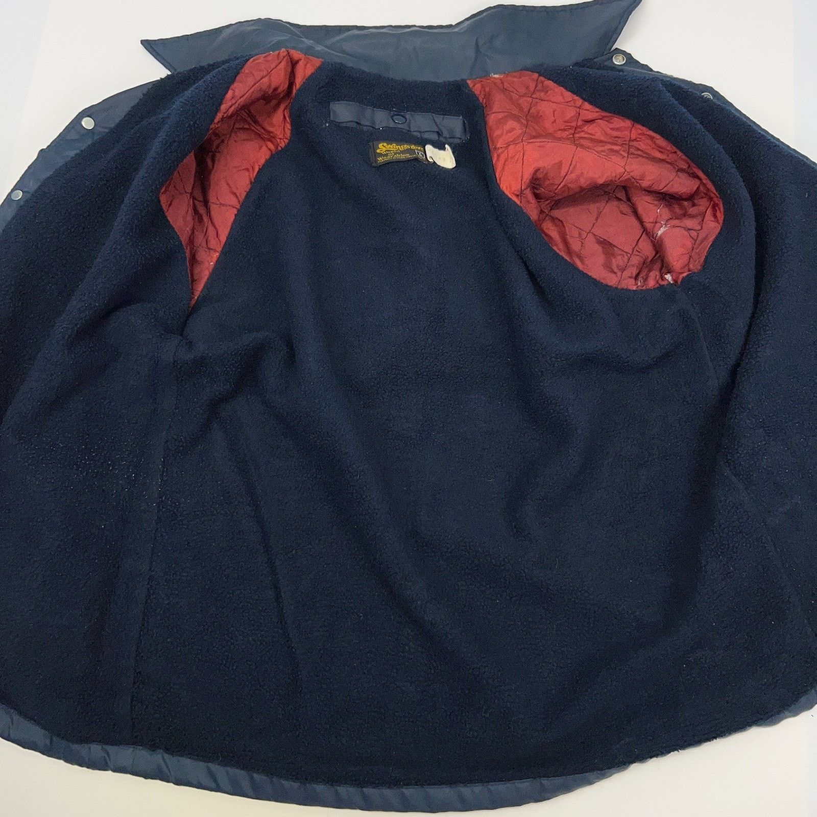 Swingster Vintage 70s UAW Local 588 Jacket Blue United Auto Workers L Size US L / EU 52-54 / 3 - 5 Thumbnail