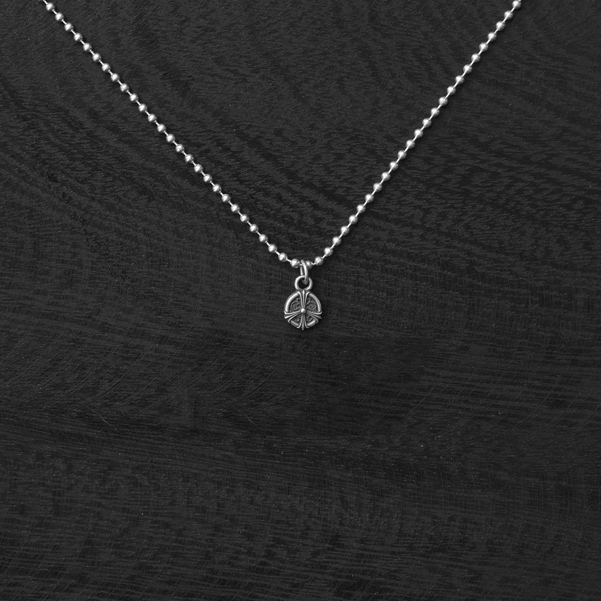 Chrome Hearts CHROME HEARTS Peace Sign Ball Chain Necklace Size ONE SIZE - 1 Thumbnail