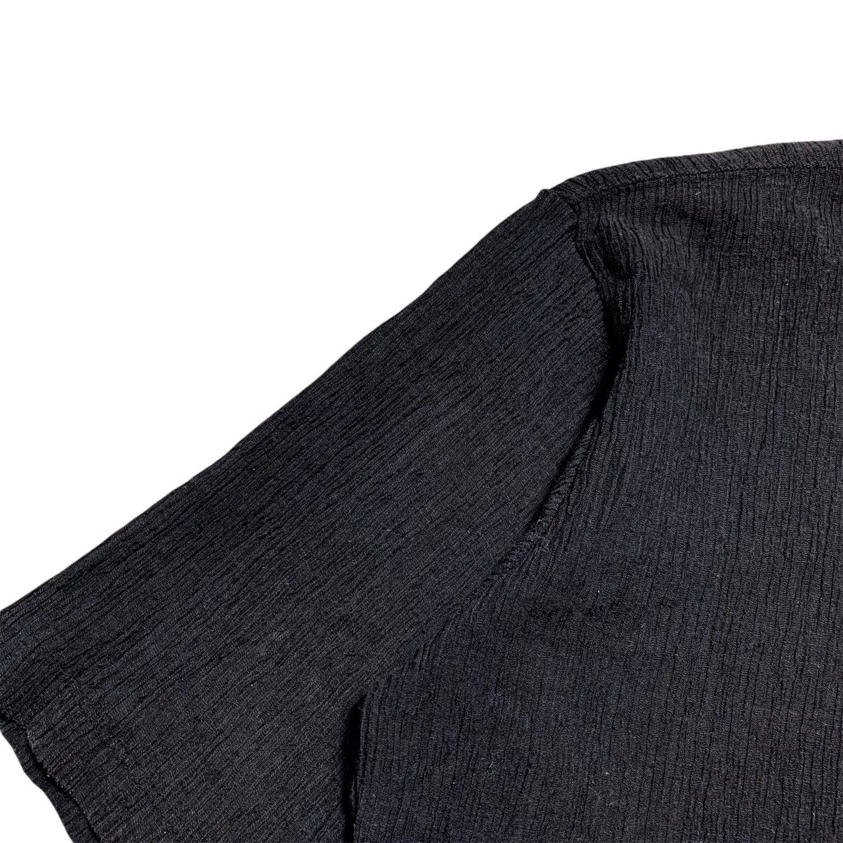Issey Miyake Issey Miyake Men Ribbed Tshirt Black Size US L / EU 52-54 / 3 - 2 Thumbnail