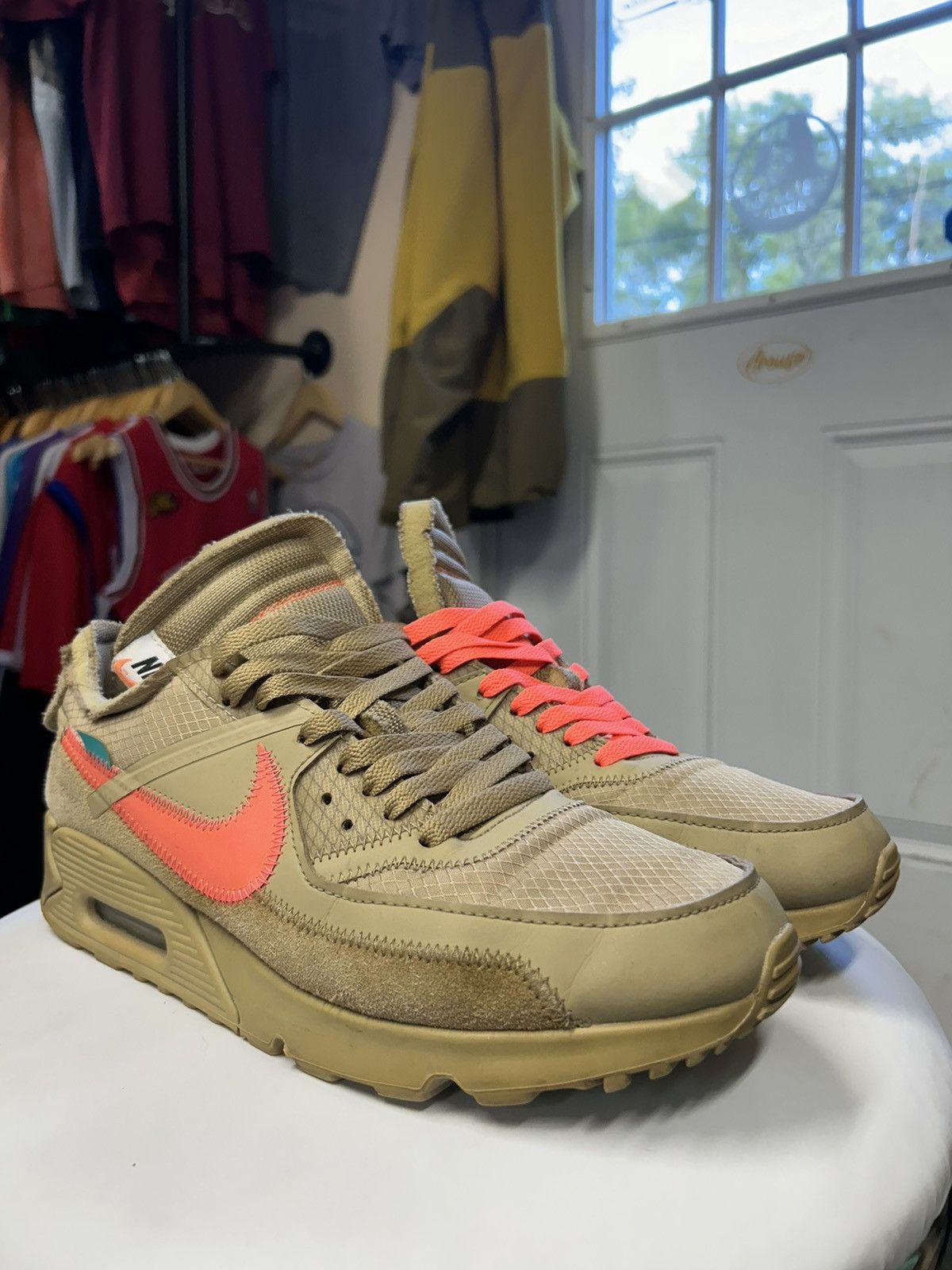 Off White Air Max 90 Desert Ore | Grailed
