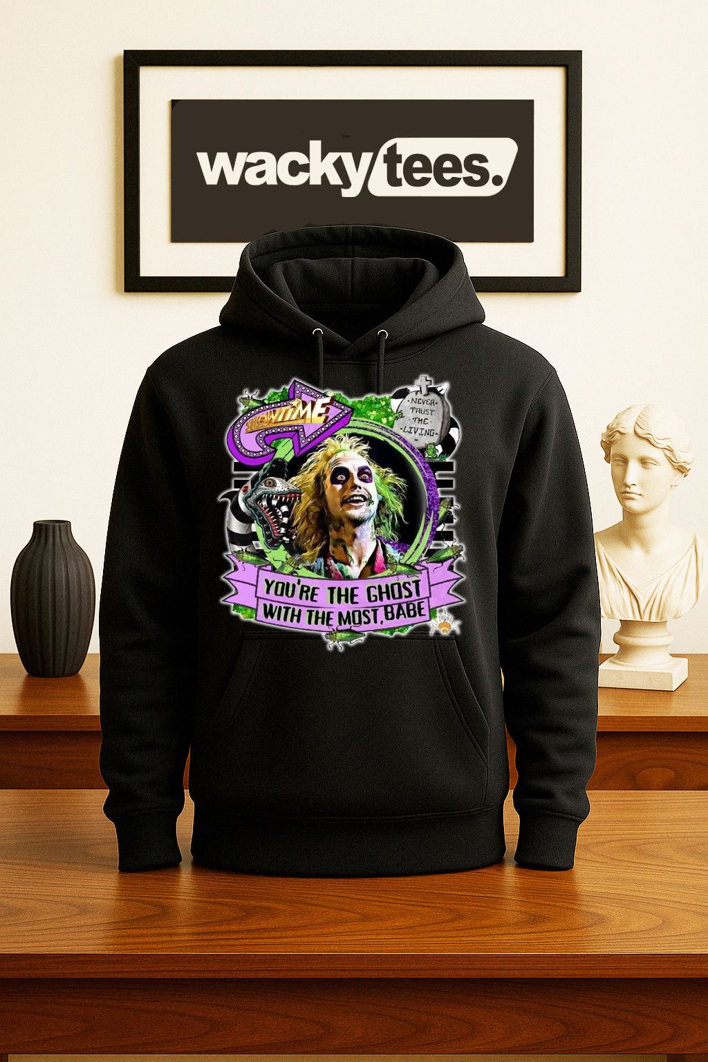 Other BeetleJuice The Ghost with the Most Graphic Tee Shirt Size US L / EU 52-54 / 3 - 6 Thumbnail