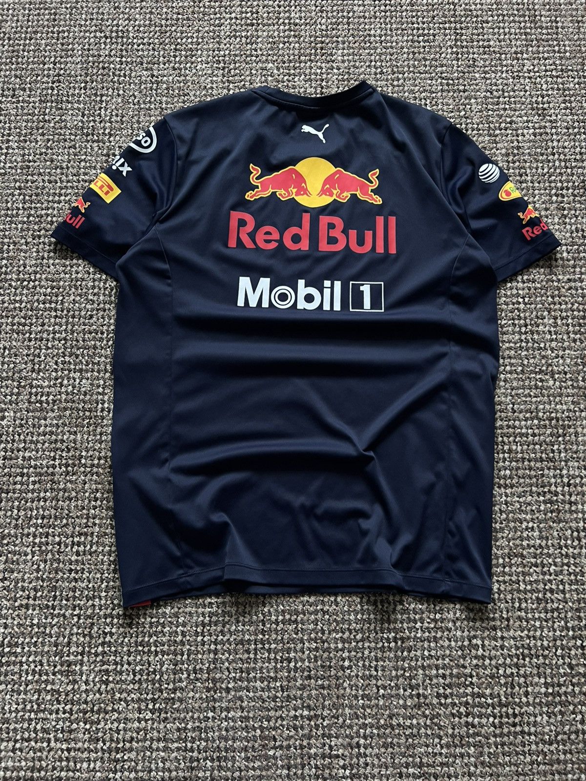 Puma × Red Bull Puma Formula 1 Vintage Aston Martin Crazy Racing Jersey Tee Size US M / EU 48-50 / 2 - 5 Thumbnail