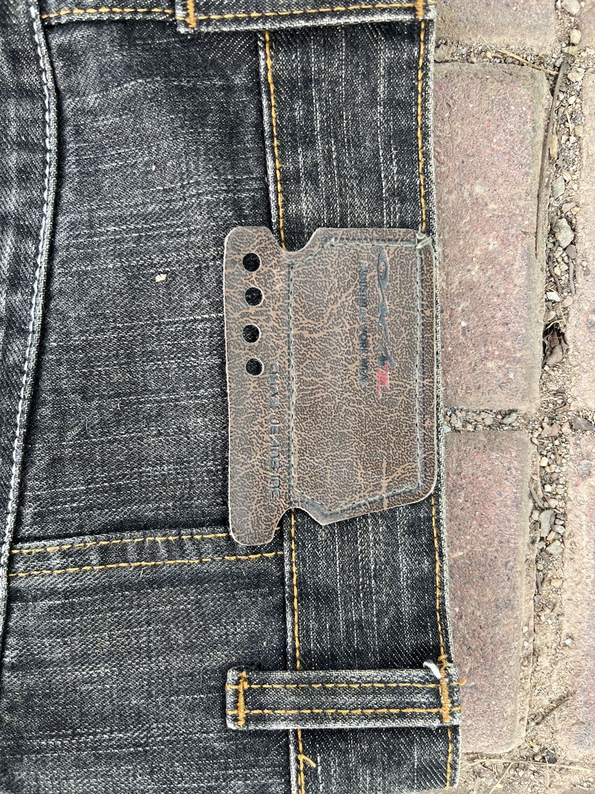 If Six Was Nine × Japanese Brand × Vintage Crazywash Okaz Denim Size US 32 / EU 48 - 18 Thumbnail