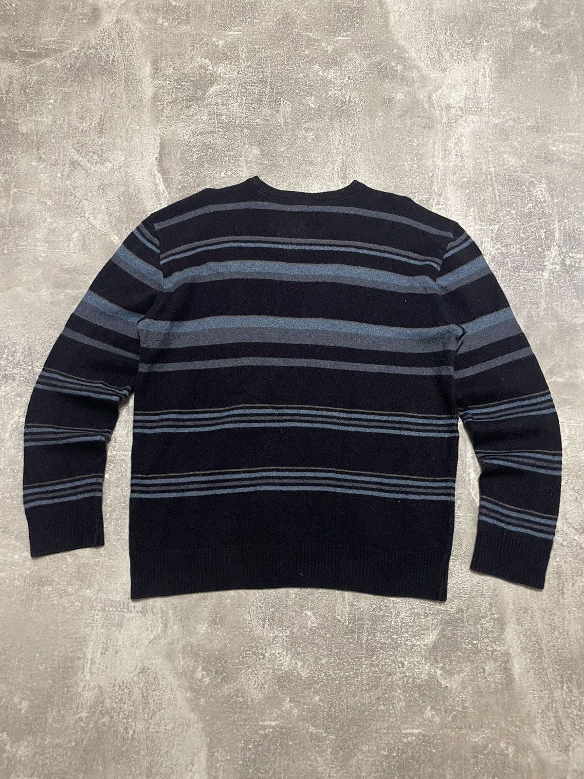 Paul & Shark Vintage Paul Shark Wool Striped Sweater 3XL Size US XXL / EU 58 / 5 - 12 Thumbnail