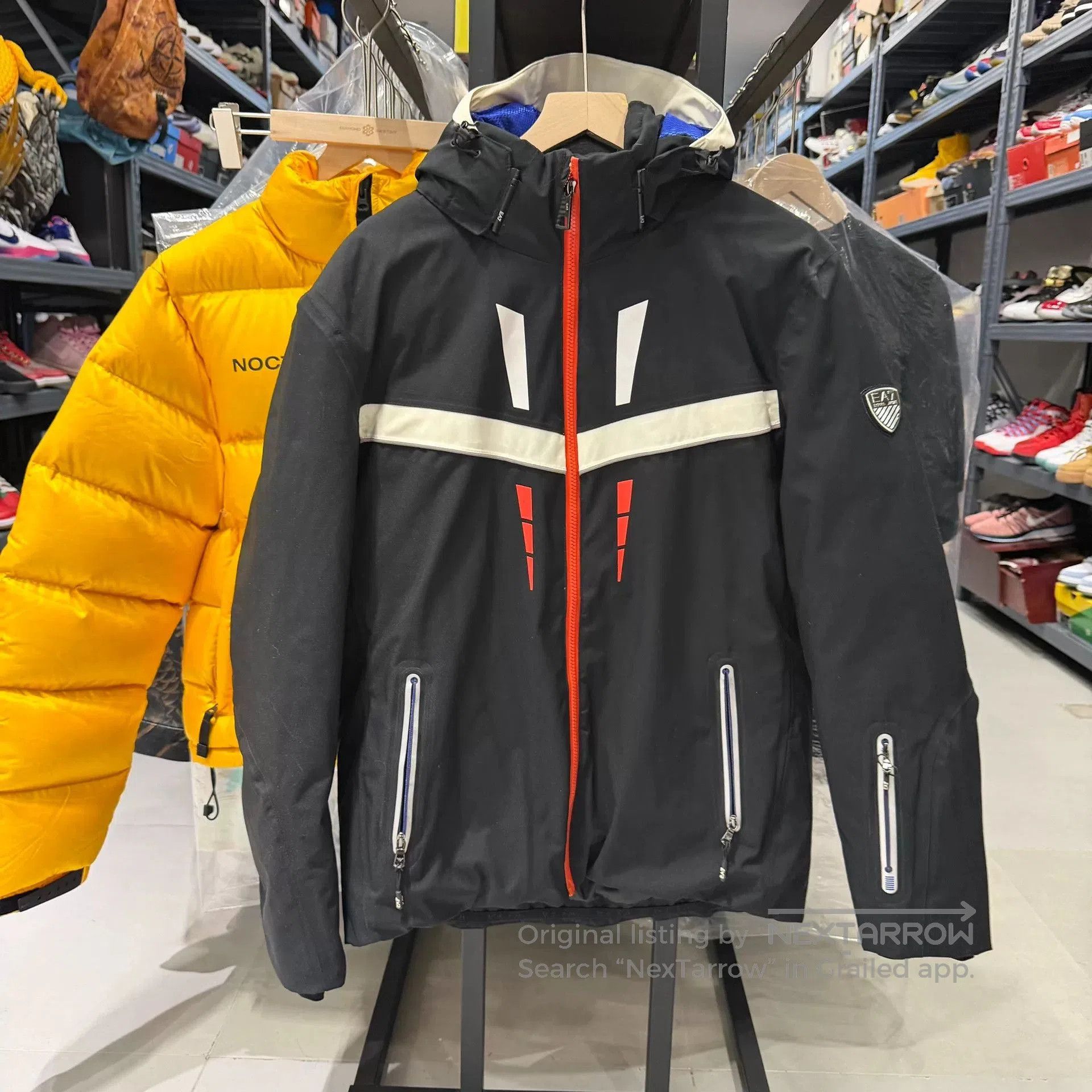 Armani Armani Hooded Ski Down Jacket. Size US L / EU 52-54 / 3 - 1 Thumbnail