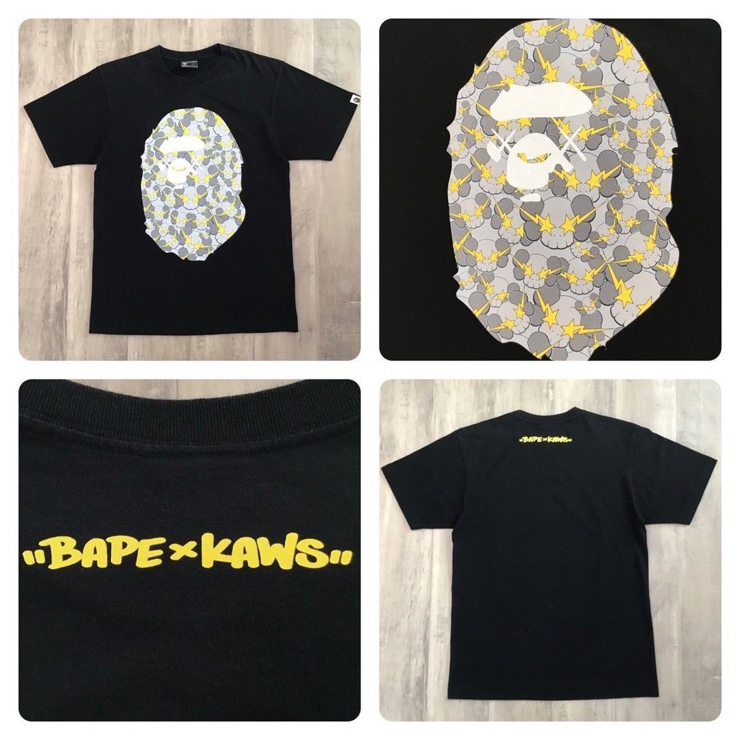 Bape × Kaws BAPE × KAWS skull sta big head T-shirt a bathing ape NIGO Size US M / EU 48-50 / 2 - 1 Thumbnail