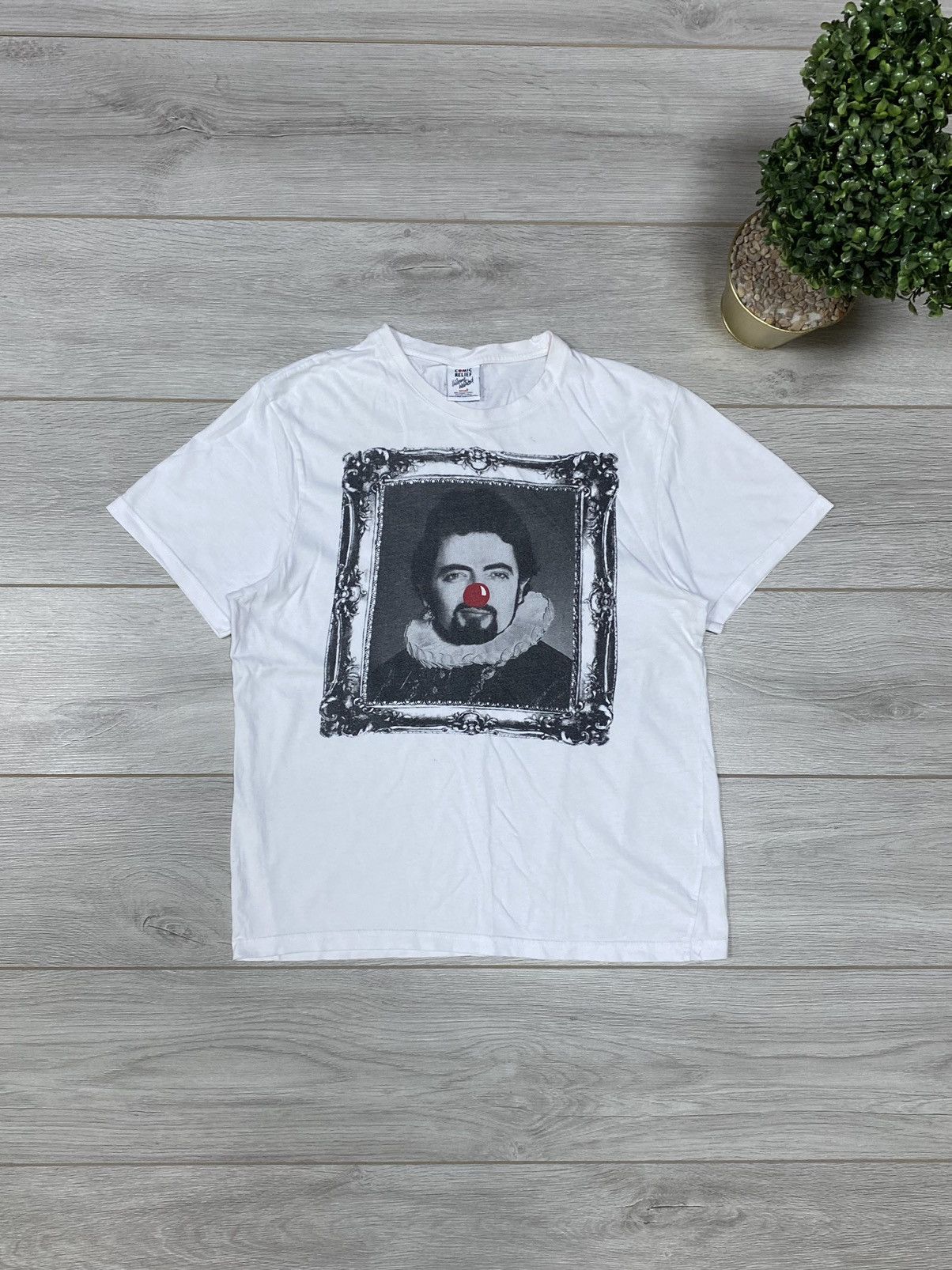Vivienne Westwood x Comic Relief vintage big print t-shirt - Short 