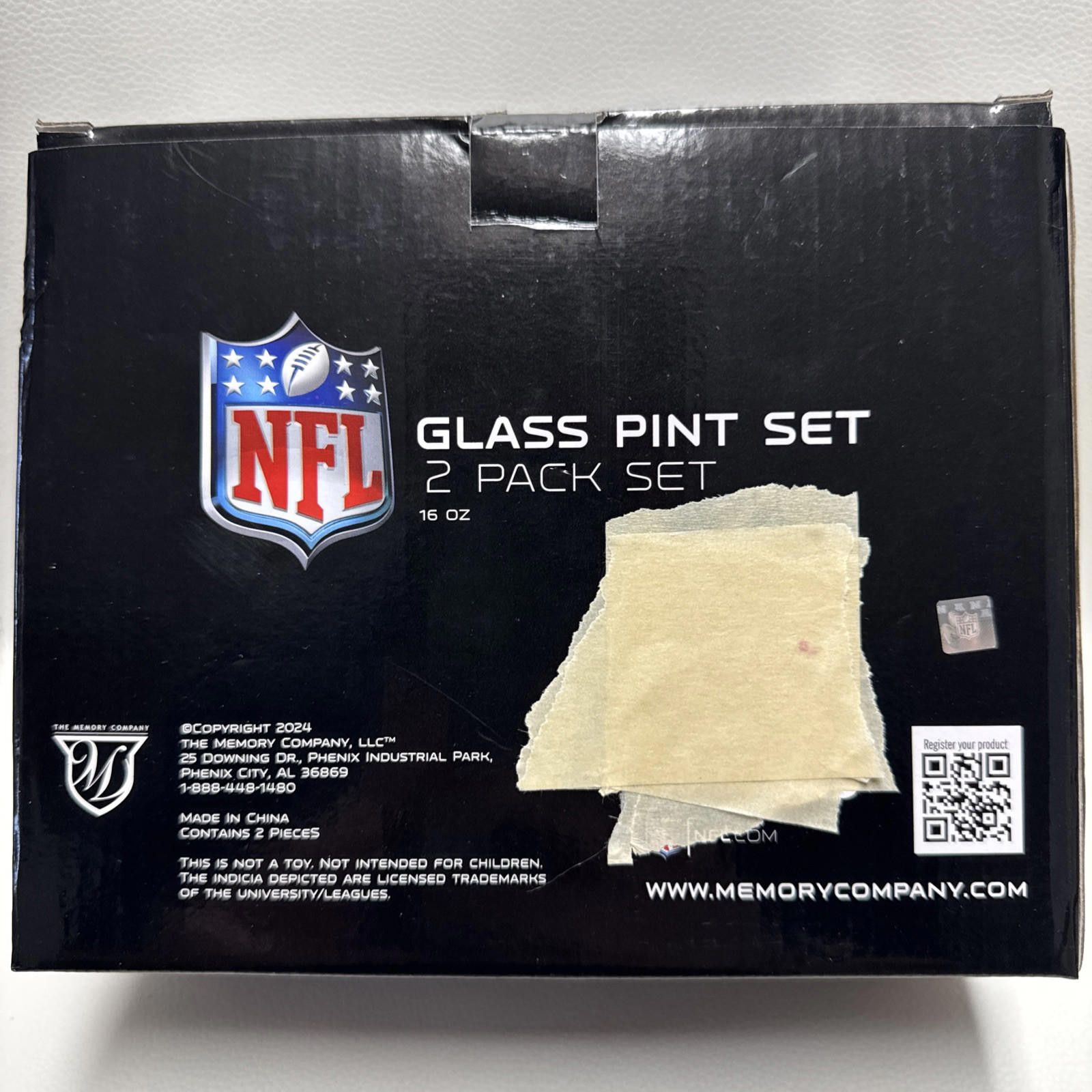 NFL NFL Cincinnati Bengals glass Pint Set of 2 Size ONE SIZE - 6 Thumbnail